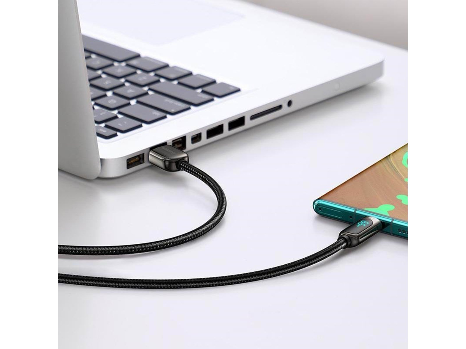 Baseus Display Cable USB to Type-C 66W 1m (black)