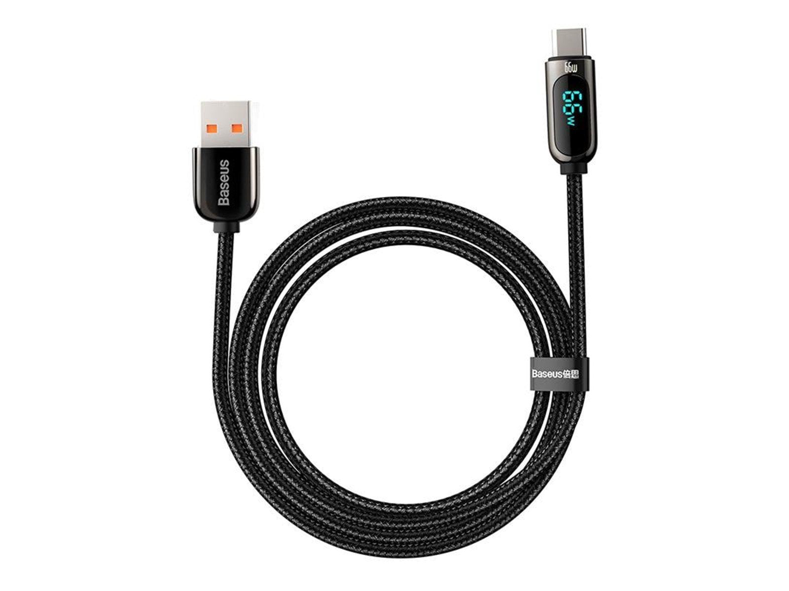 Baseus Display Cable USB to Type-C 66W 1m (black)
