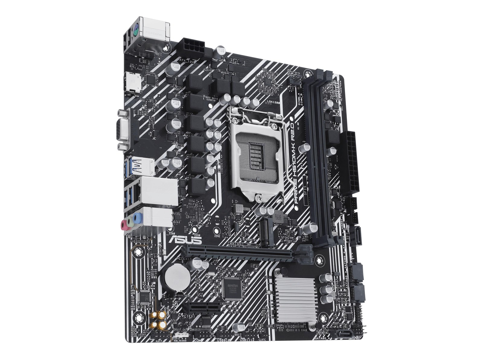ASUS PRIME H510M-K R2.0 Mainboard - Intel H470 - Intel LGA1200 socket - DDR4 RAM - Micro-ATX