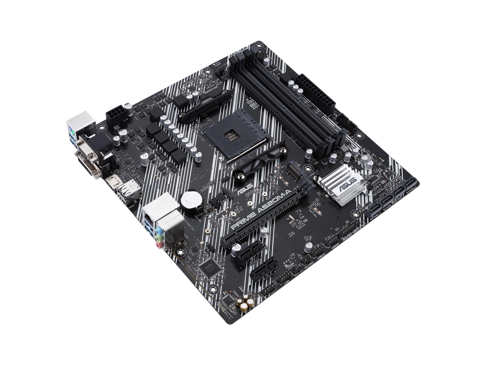 ASUS PRIME A520M-A II/CSM Mainboard - AMD A520 - AMD AM4 socket - DDR4 RAM - Micro-ATX