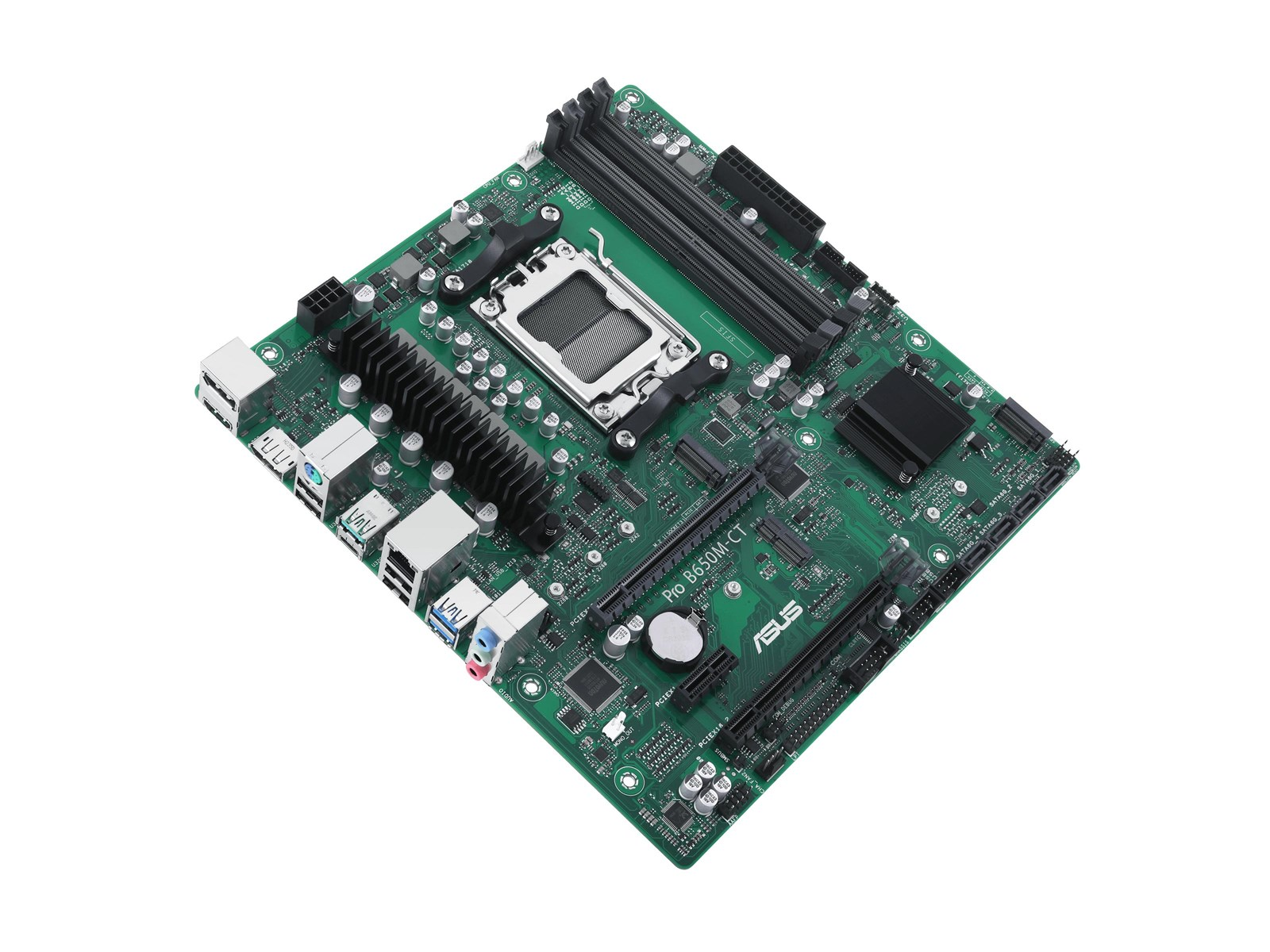 ASUS PRO B650M-CT-CSM Mainboard - AMD B650 - AMD AM5 socket - DDR5 RAM - Micro-ATX