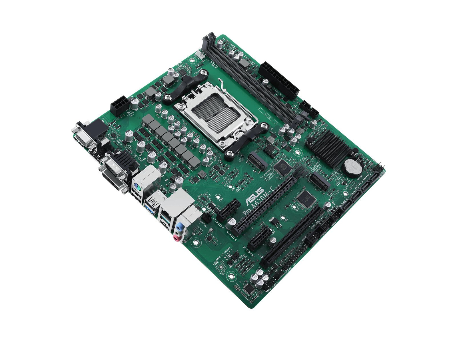 ASUS Pro A620M-C-CSM Mainboard - AMD B650 - AMD AM5 socket - DDR5 RAM - Micro-ATX