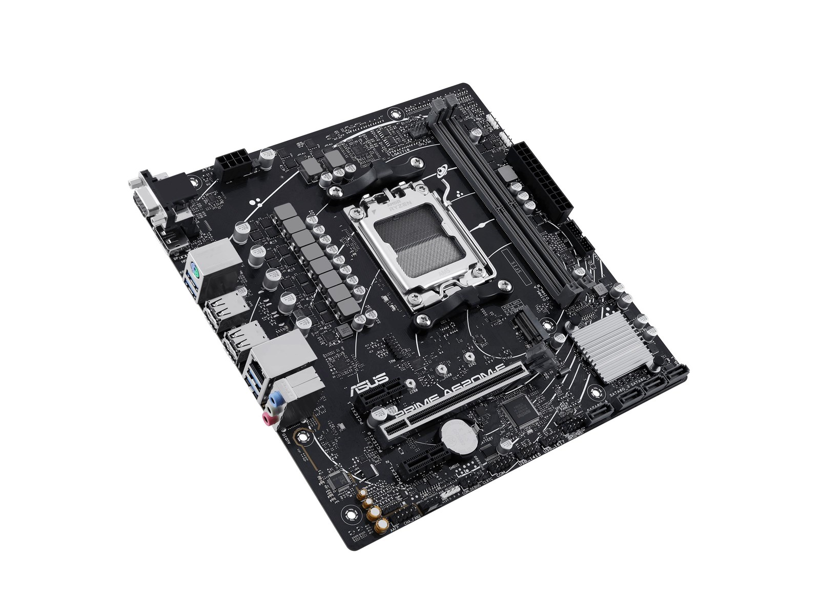 ASUS PRIME A620M-E-CSM Mainboard - AMD A620 - AMD AM5 socket - DDR5 RAM - Micro-ATX
