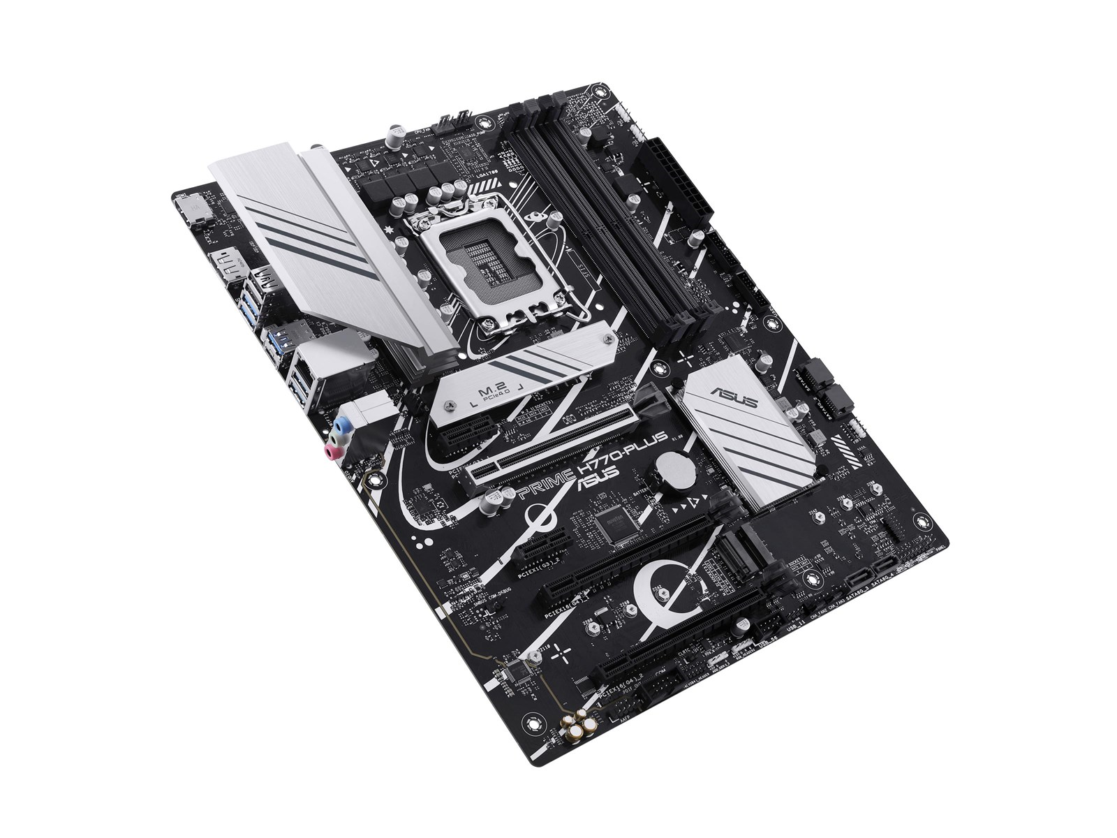 ASUS PRIME H770-PLUS Mainboard - Intel H770 - Intel LGA1700 socket - DDR5 RAM - ATX