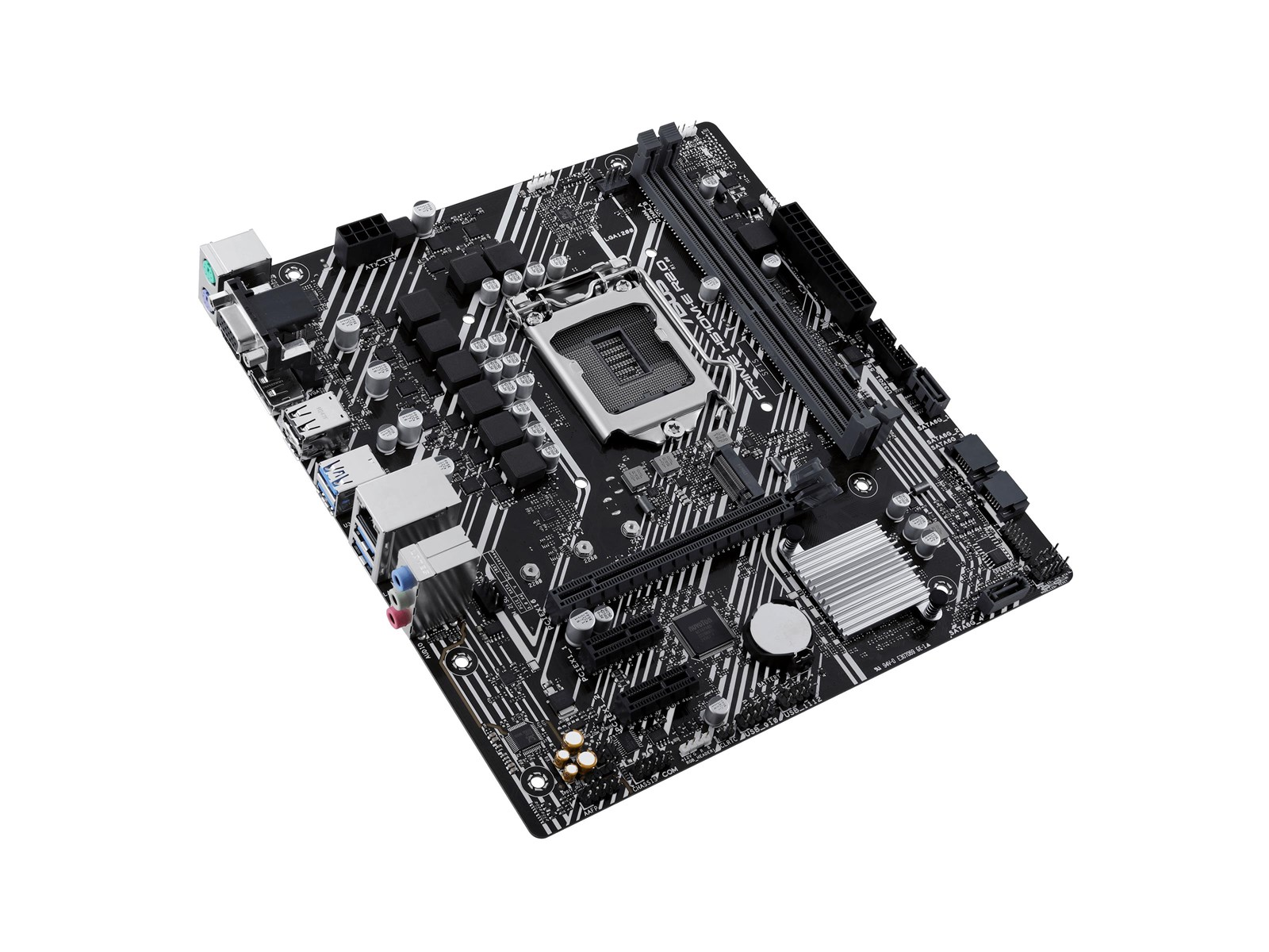 ASUS PRIME H510M-E R2.0 Mainboard - Intel H470 - Intel LGA1200 socket - DDR4 RAM - Micro-ATX