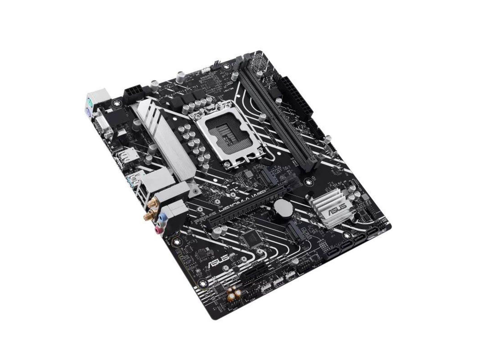 ASUS PRIME H610M-A WIFI Mainboard - Intel H610 - Intel LGA1700 socket - DDR5 RAM - Micro-ATX