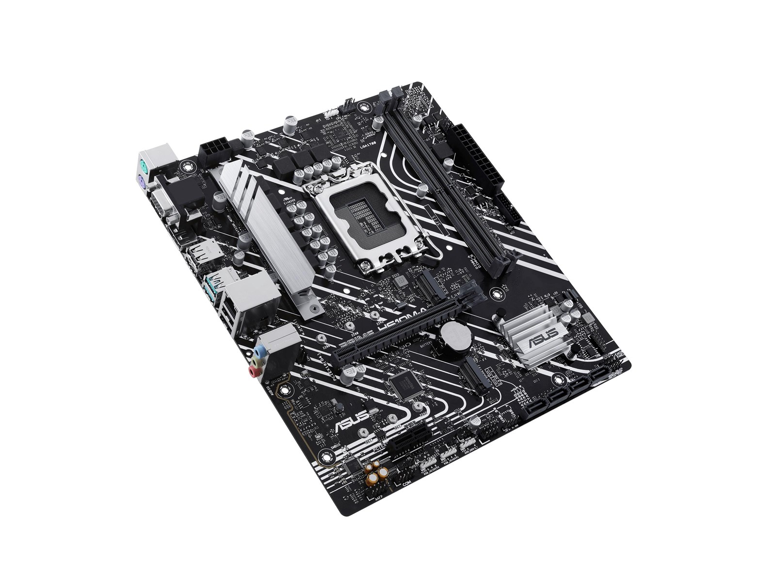 ASUS PRIME H610M-A-CSM Mainboard - Intel H610 - Intel LGA1700 socket - DDR5 RAM - Micro-ATX