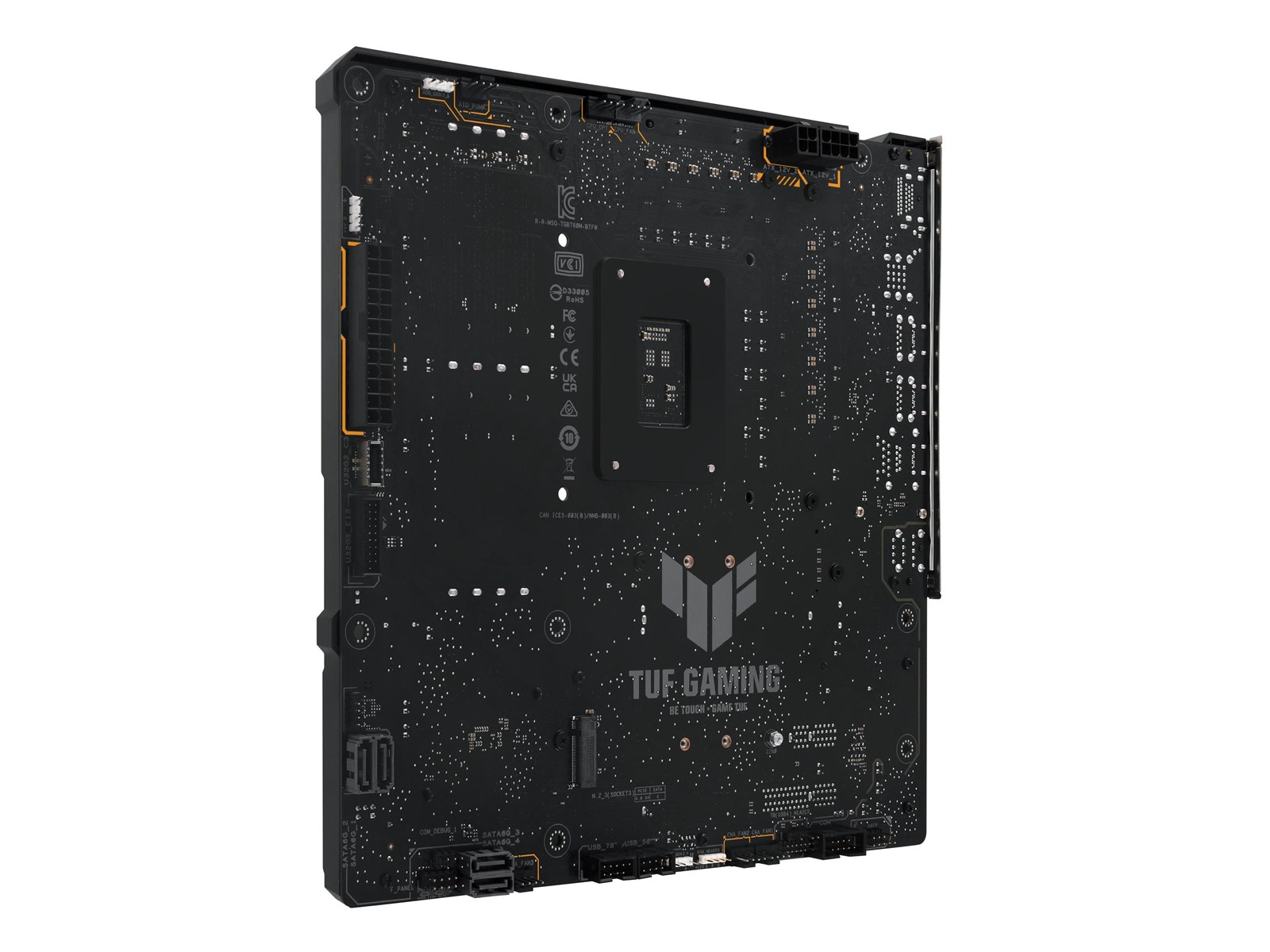 ASUS TUF GAMING B760M-BTF WIFI Mainboard - Intel B760 - Intel LGA1700 socket - DDR5 RAM - Micro-ATX (BTF Standard)