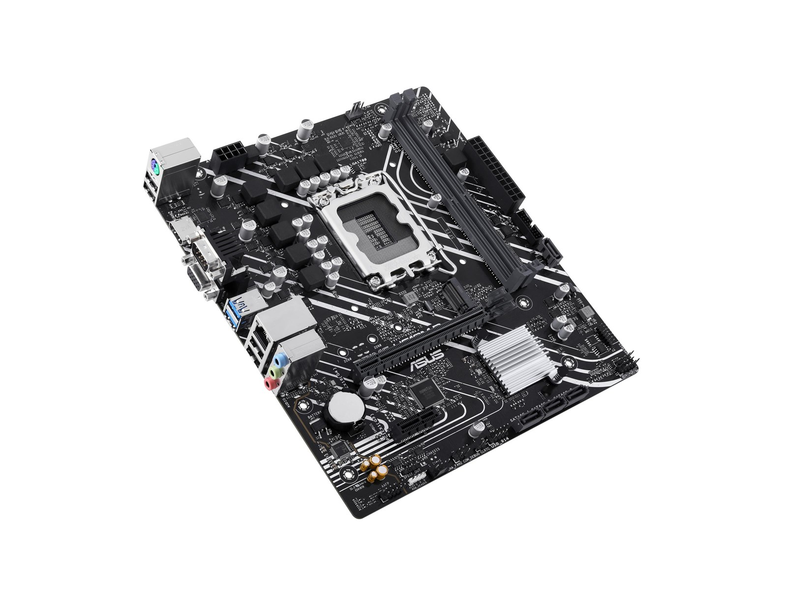 ASUS PRIME H610M-D Mainboard - Intel H610 - Intel LGA1700 socket - DDR5 RAM - Micro-ATX