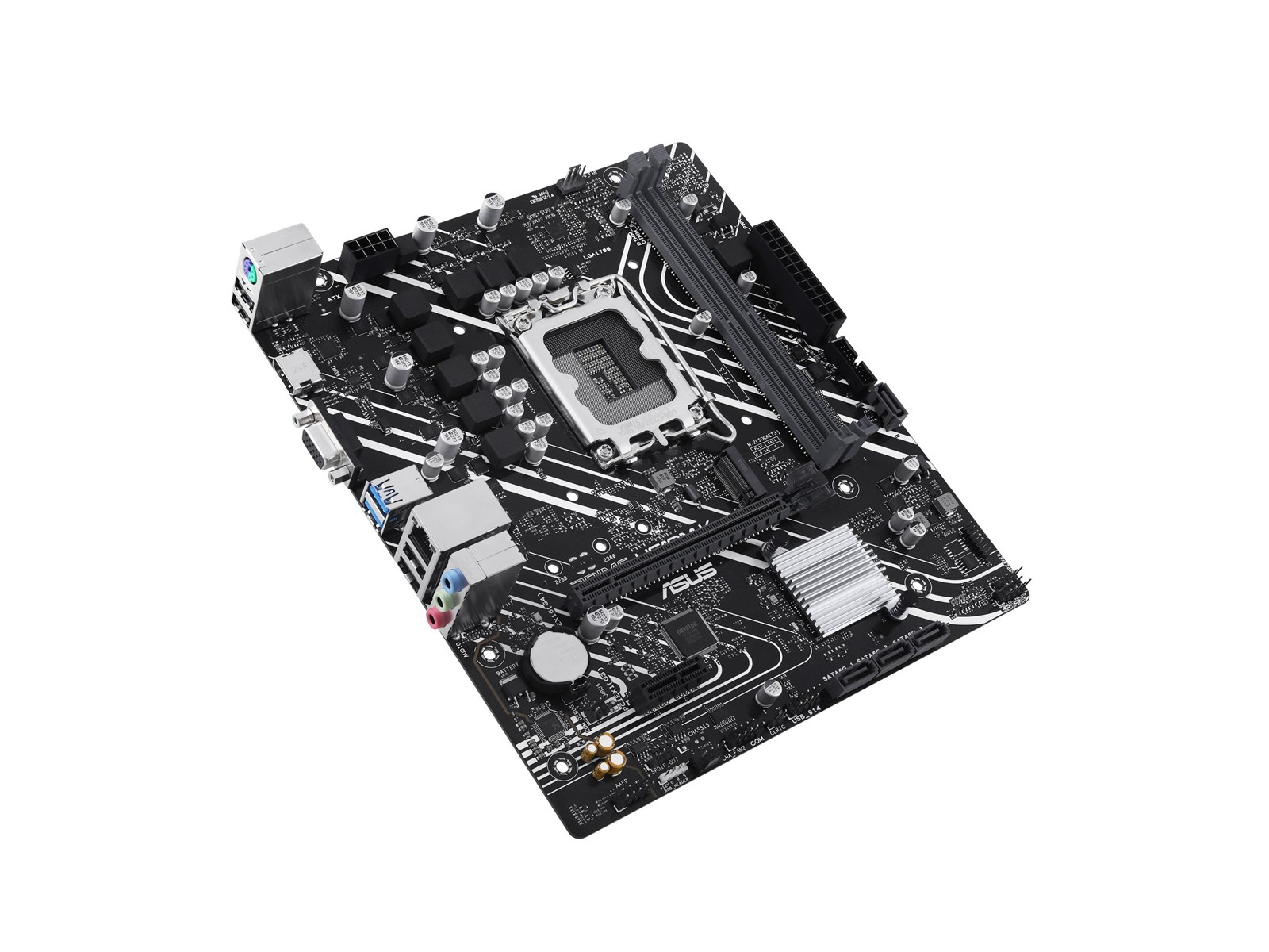 ASUS PRIME H610M-K Mainboard - Intel H610 - Intel LGA1700 socket - DDR5 RAM - Micro-ATX