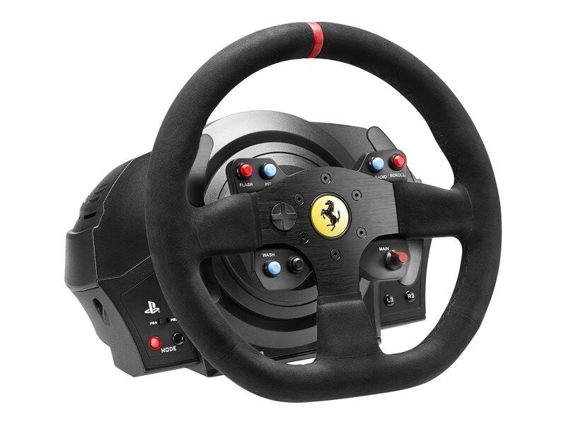 Thrustmaster Ferrari T300 Integral Racing Alcantara Lenkrad und Pedale-Set - für Playstation, PC