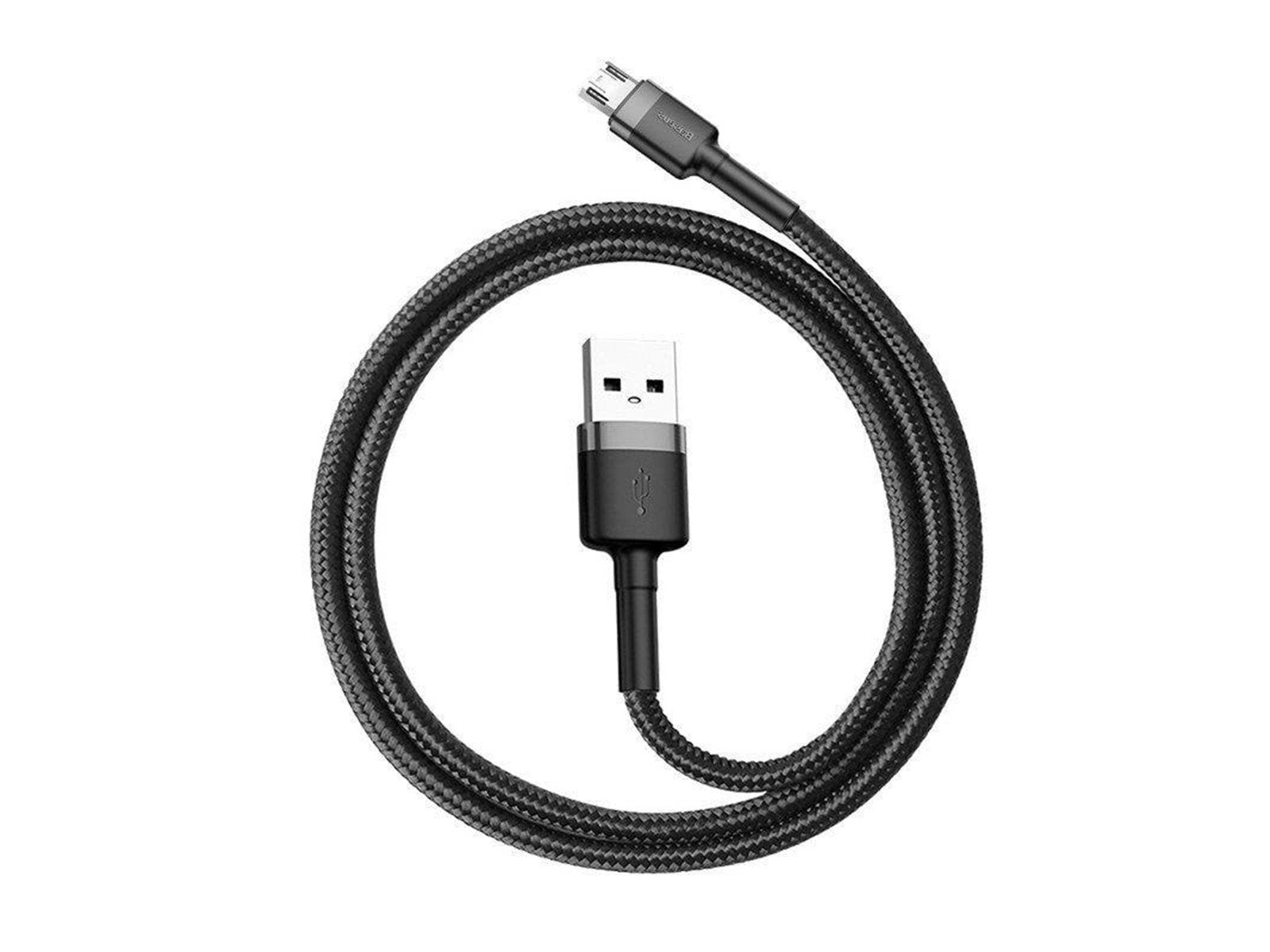 Baseus Cafule Micro USB cable 2.4A 1m (Gray + Black)