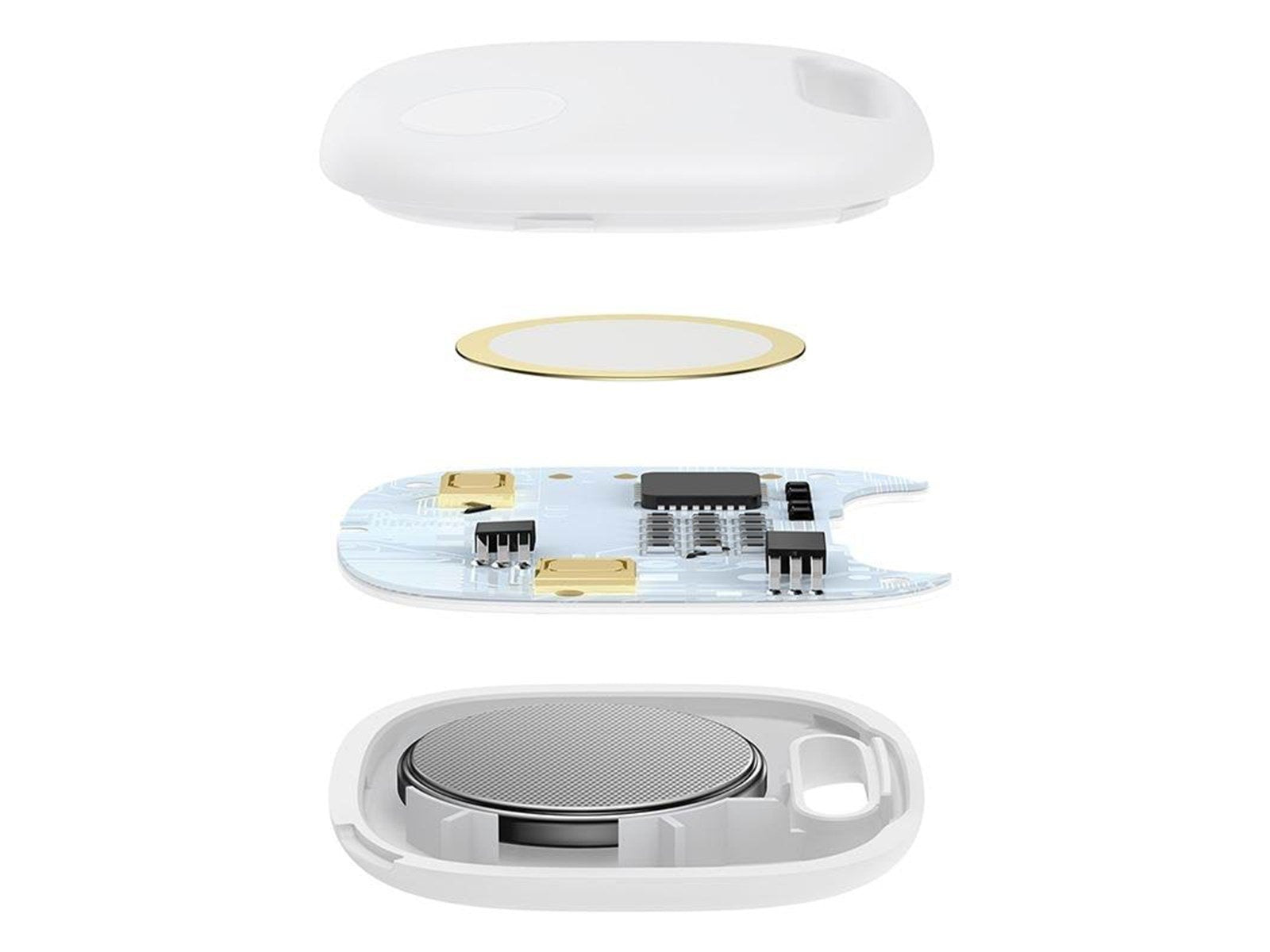 Baseus Intelligent T2 Pro anti-loss device (white)