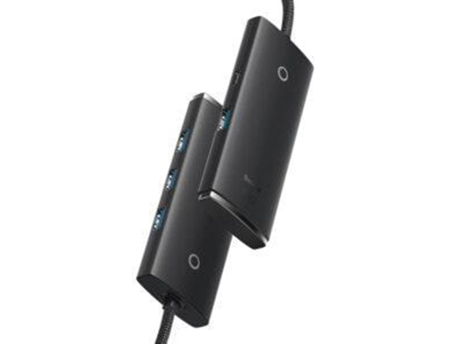 Baseus Lite Series USB do 4x USB 3.0 2m (black) USB-Hubs - USB 3.0 - 4 - Schwarz