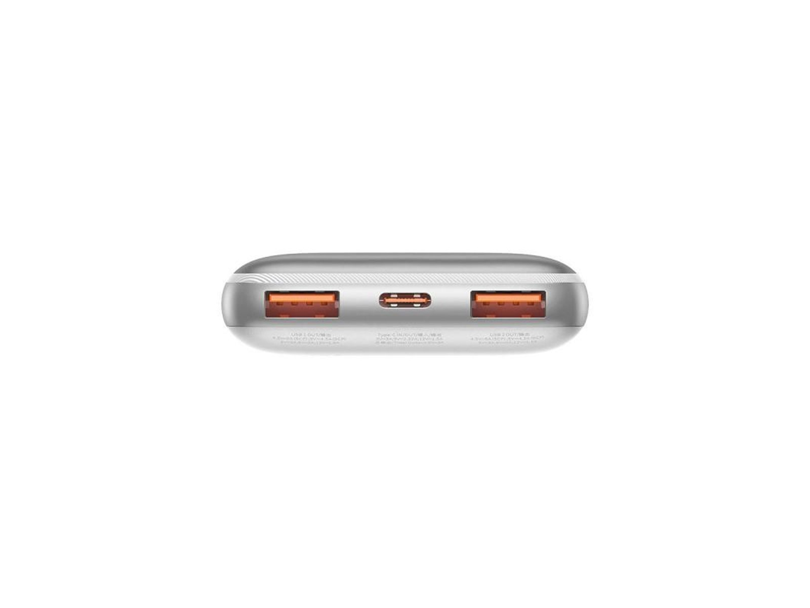 Baseus Bipow Pro 10000mAh 2xUSB USB-C 22.5W (white) Powerbank (Akku) - Weiß - 10000 mAh