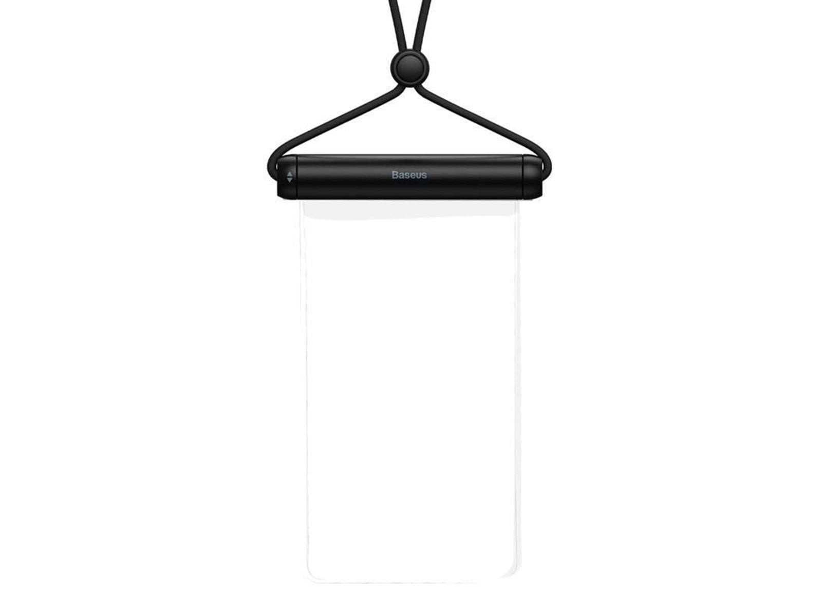 Baseus Cylinder Slide-cover waterproof smartphone bag (black)
