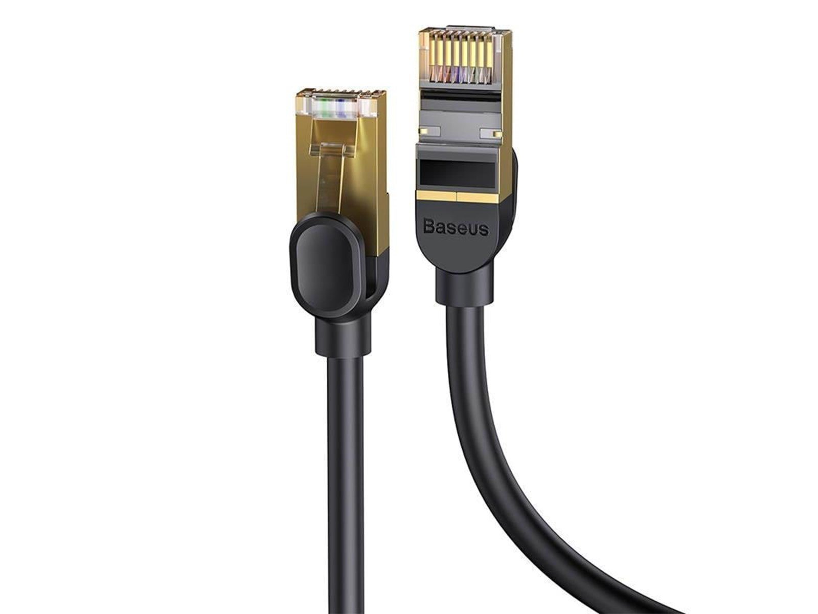 Baseus Ethernet RJ45 10Gbps 30m network cable (black) - Schwarz - 30 meter