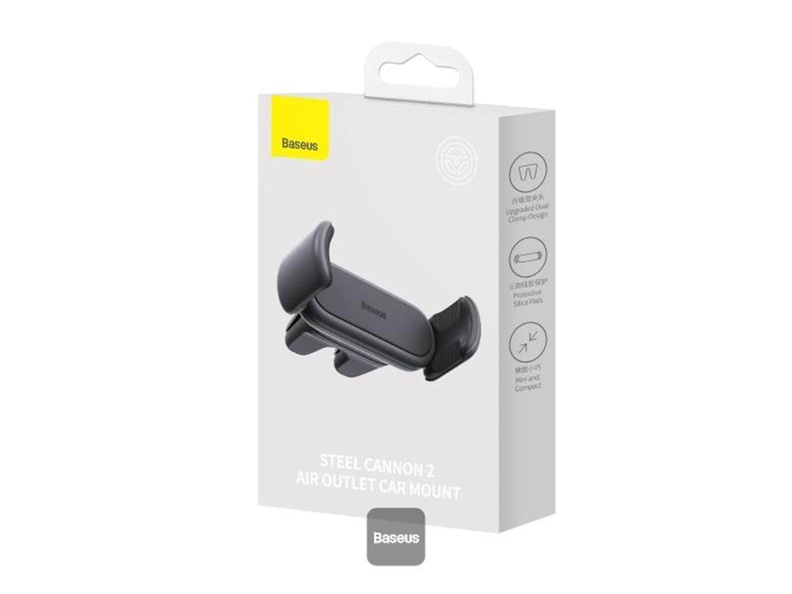 Baseus Steel Cannon 2 Car holder to Ventilation Grid (black)