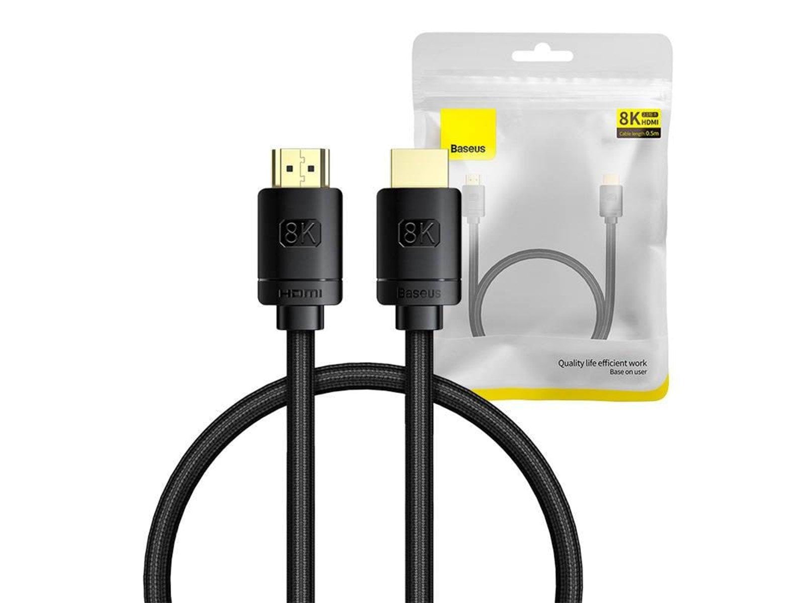 Baseus HDMI to HDMI  High Definition cable 0.5m 8K (black)