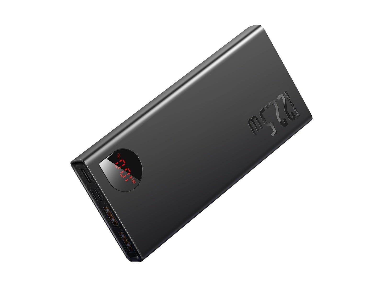 Baseus Adaman Metal 10000mAh 22.5W (black) Powerbank (Akku) - schwarz - 10000 mAh