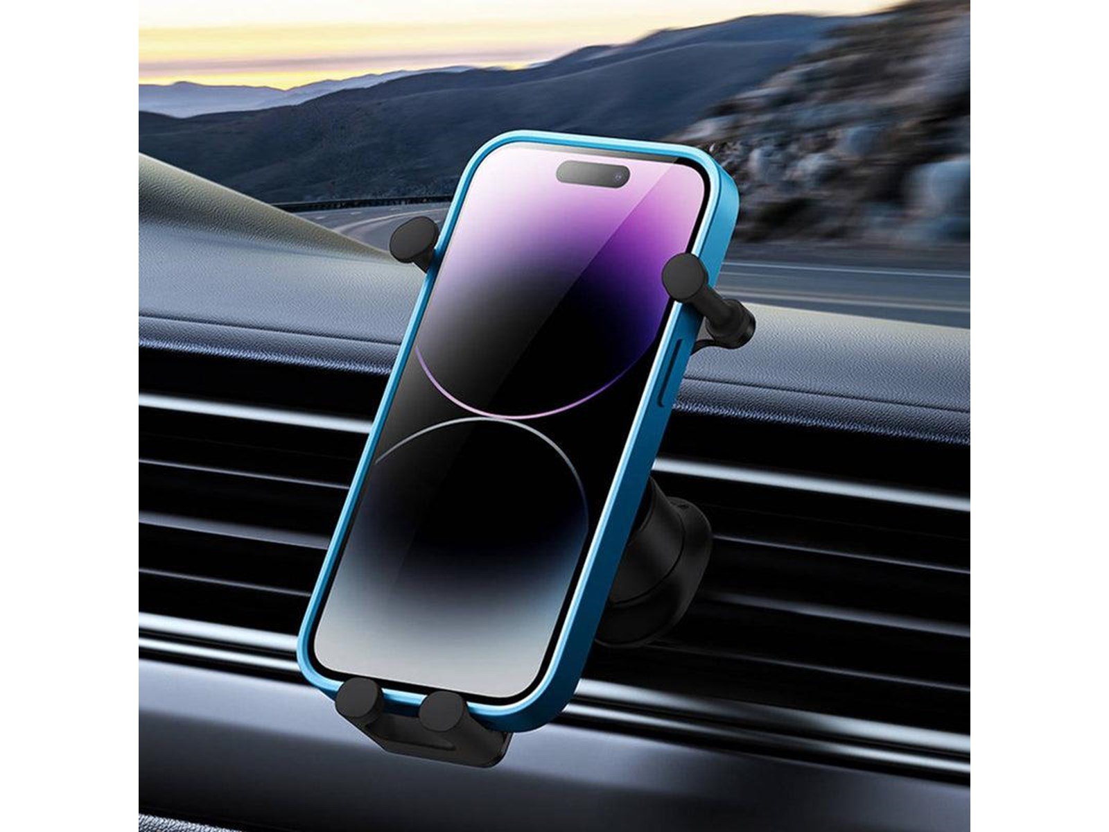 Baseus Stable Gravitational Car Phone Holder to Ventilation Grid (black)