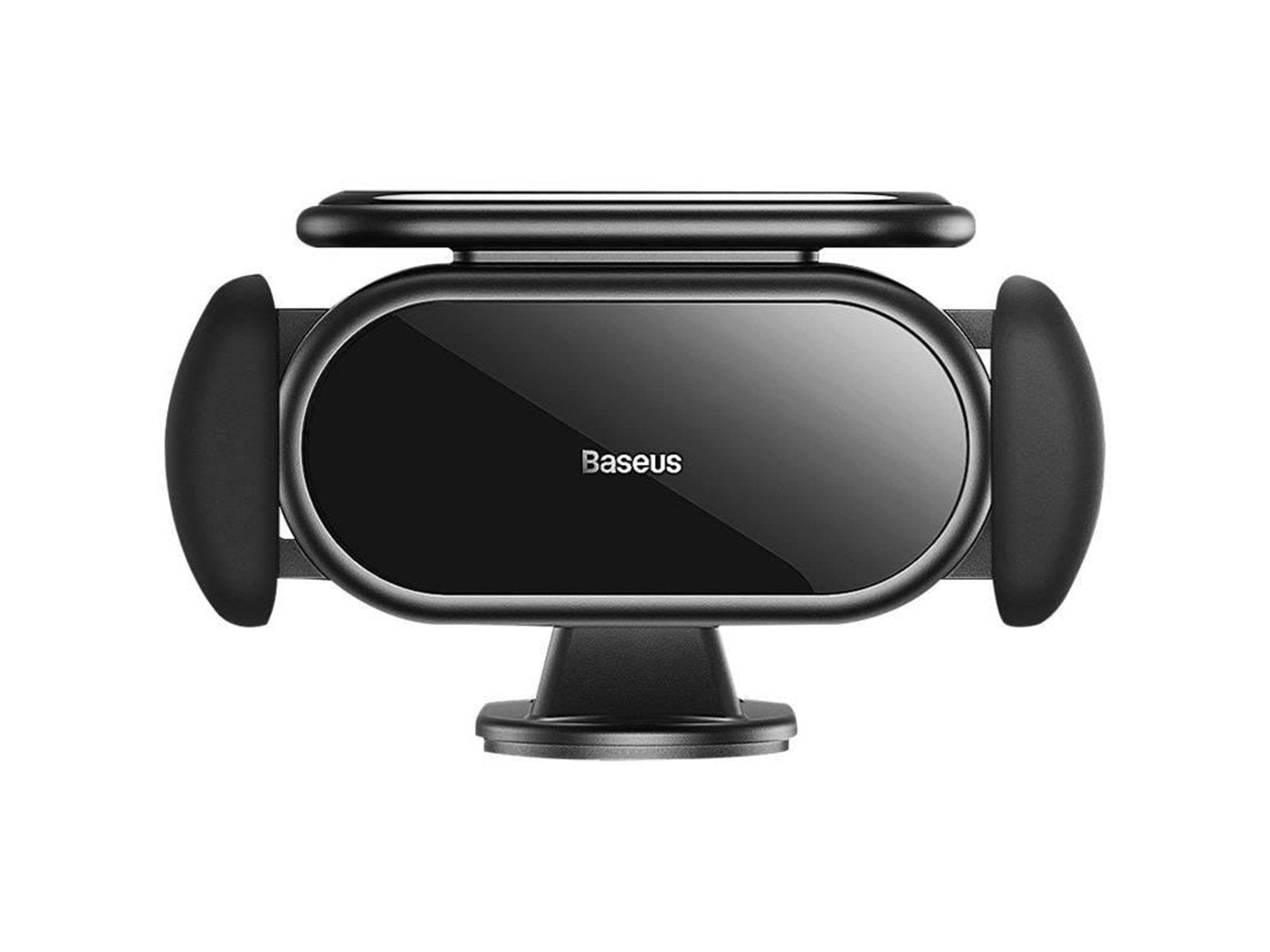 Baseus Solar Electric Car Phone Holder  Steel Cannon Pro (Black)