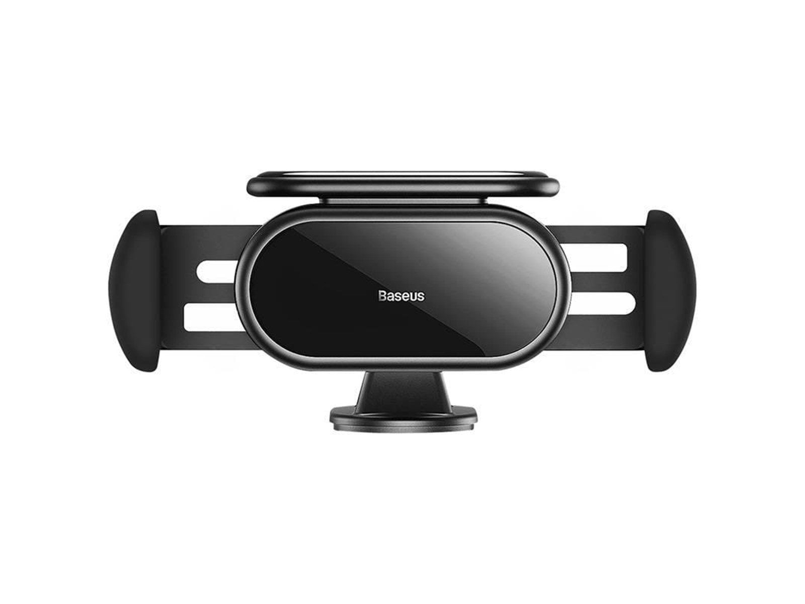 Baseus Solar Electric Car Phone Holder  Steel Cannon Pro (Black)