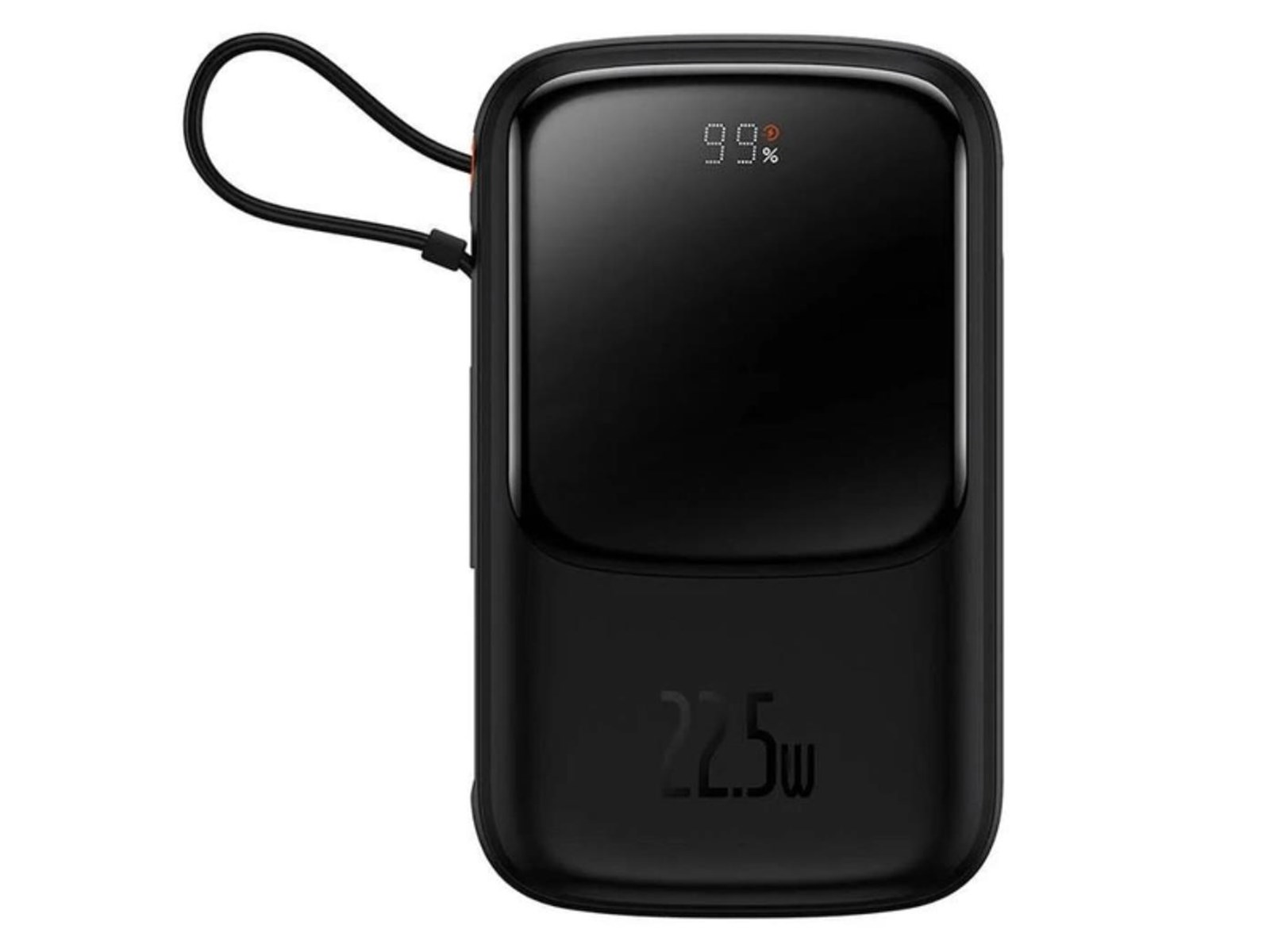 Baseus Qpow PRO with cable 10000mAh 22.5W (Black) Powerbank (Akku) - schwarz - 10000 mAh