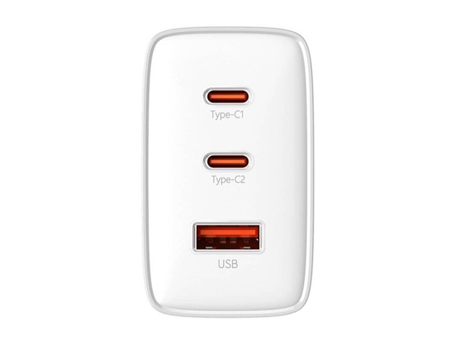 Baseus Wall charger  OS-Cube Pro 2xUSB-C + USB 65W (white)