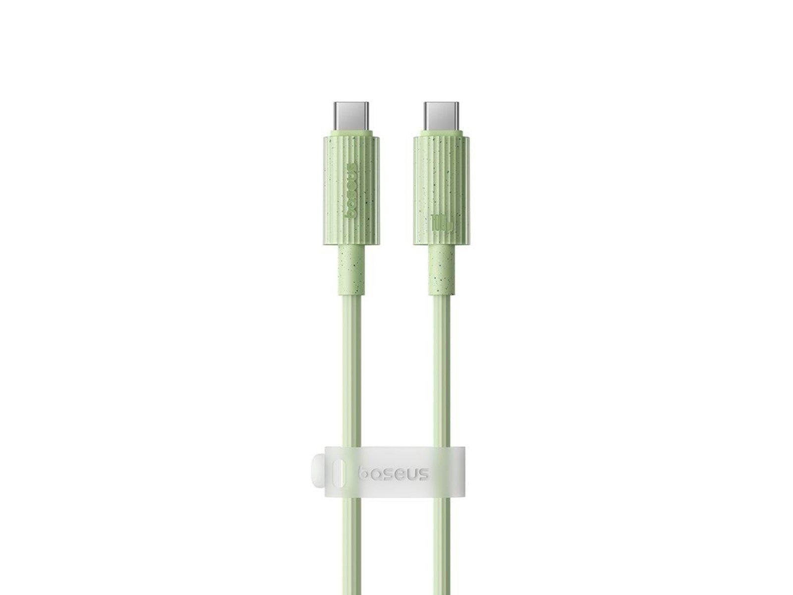 Baseus Fast Charging cable  USB-C to USB-C Habitat Series 2m 100W (green)