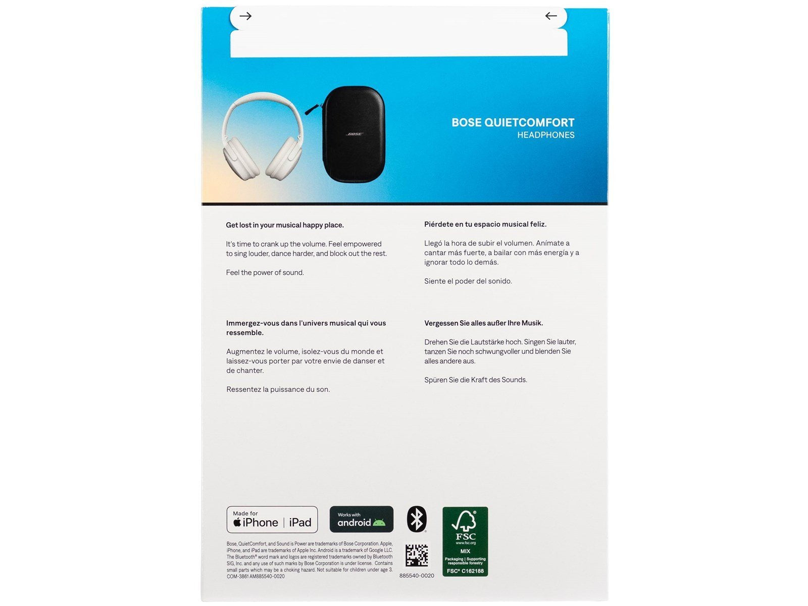 Bose QuietComfort - White