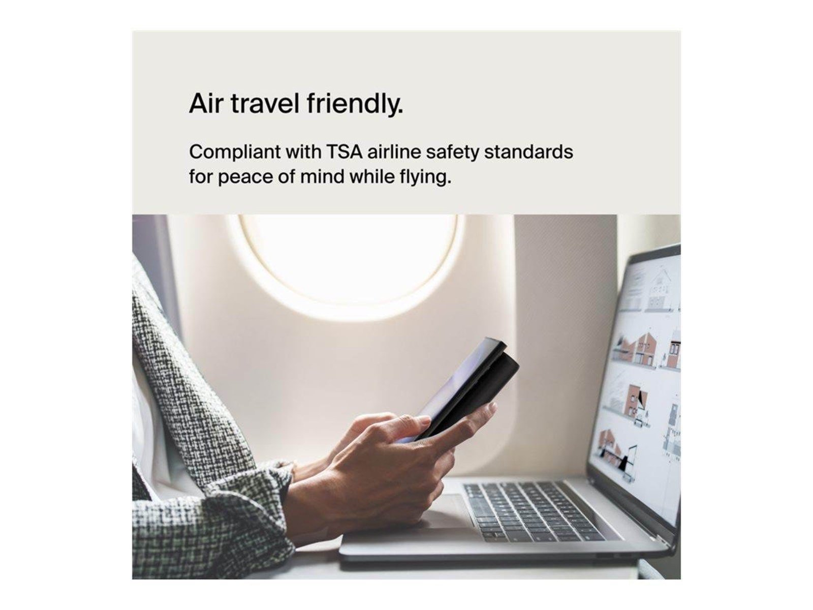 Belkin BoostCharge power bank - 2 x USB 24 pin USB-C - 20 Watt Powerbank (Akku) - schwarz - 20000 mAh