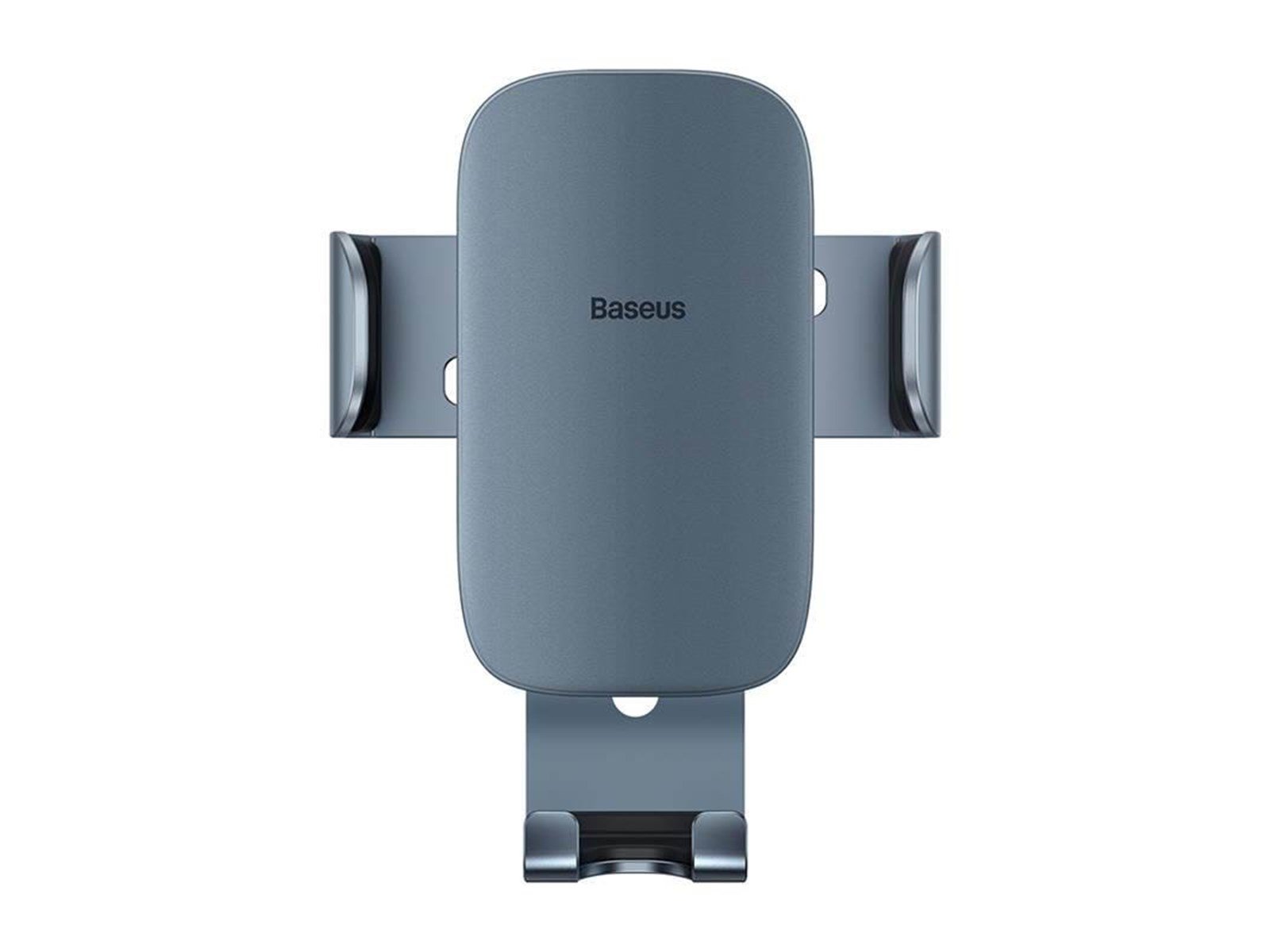 Baseus Metal Age II gravitational car phone holder to round ventilation grid (grey)