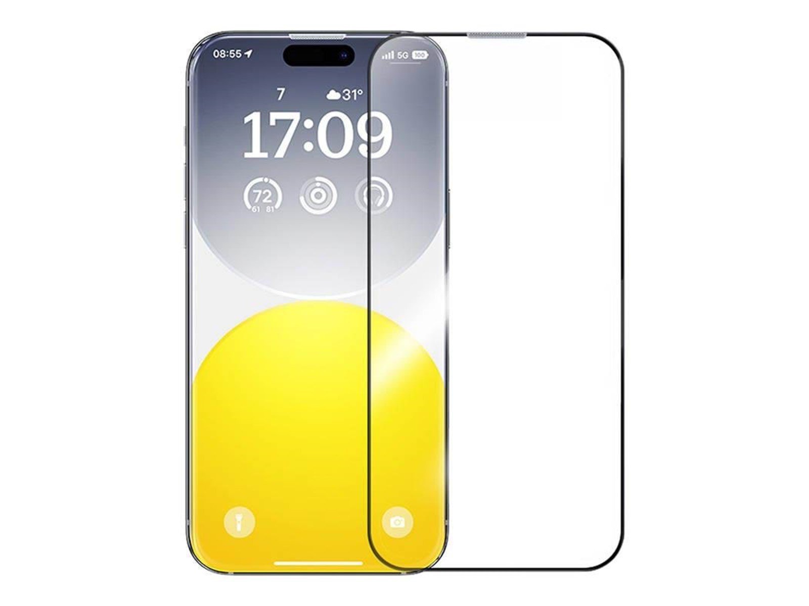 Baseus Sapphire Tempered Glass  0.3mm for iPhone 15