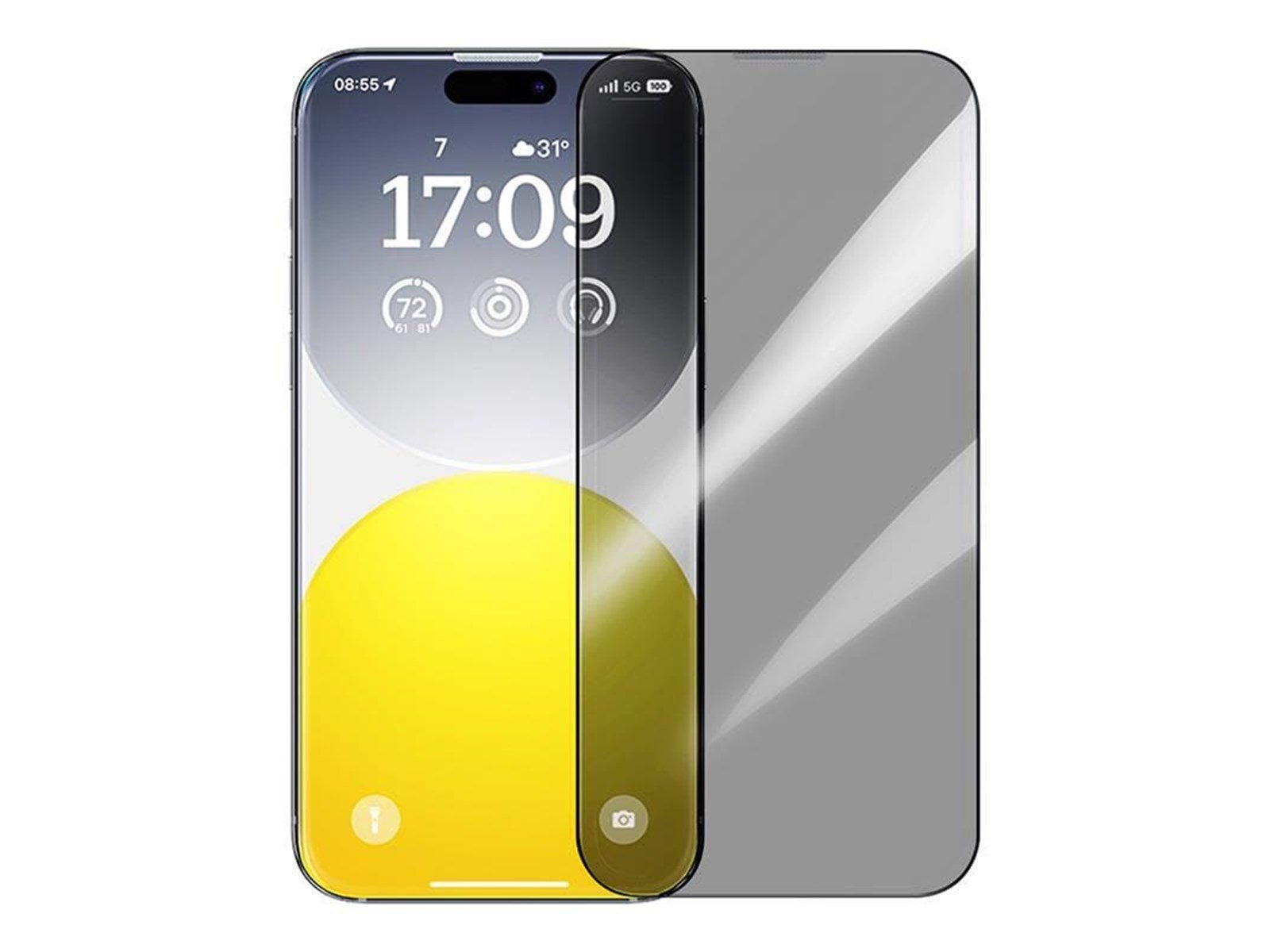 Baseus Privacy Protection Tempered Glass  Sapphire iPhone 15 Plus