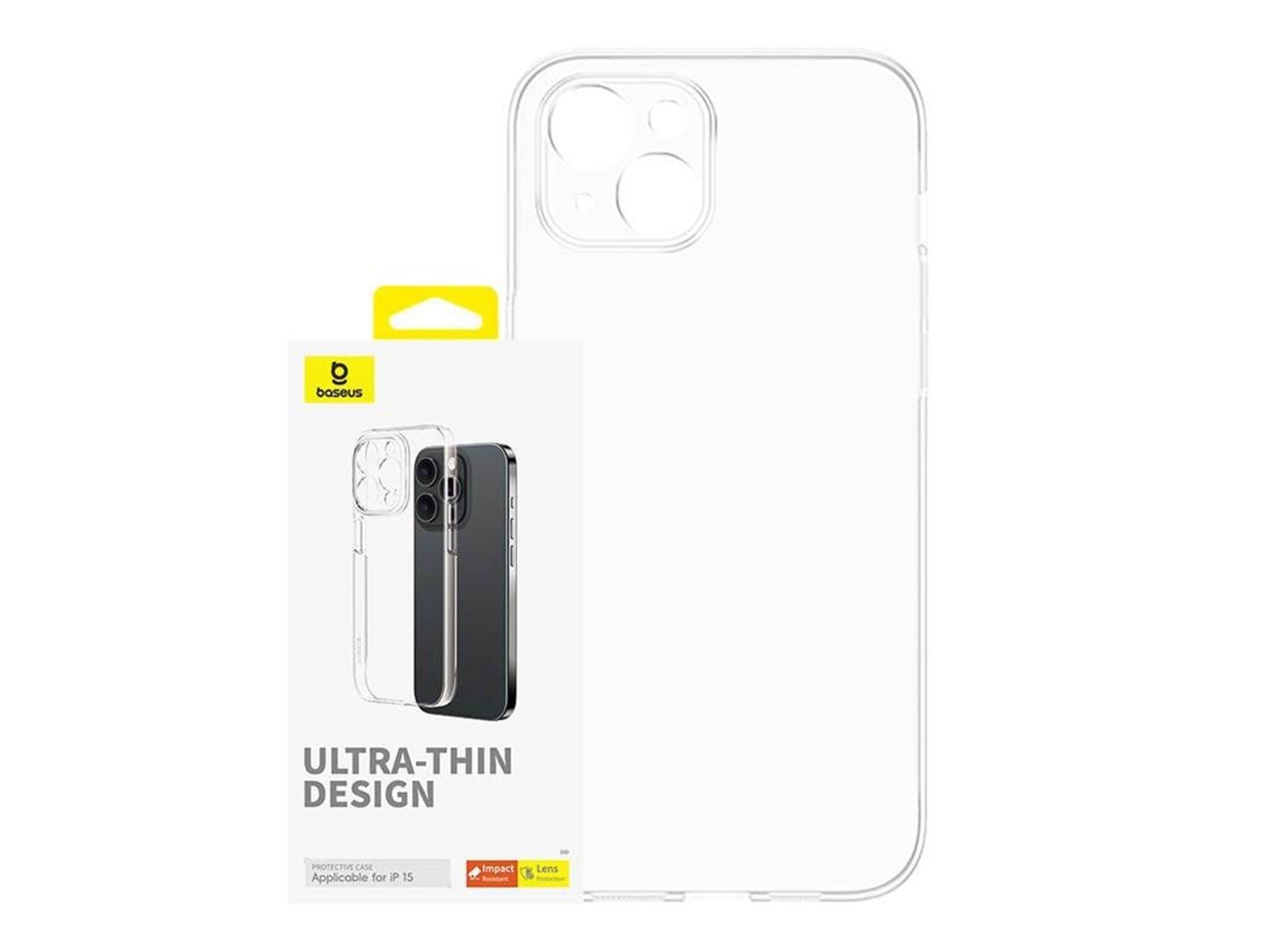 Baseus Phone Case for iPhone 15  OS-Lucent Series (Clear)