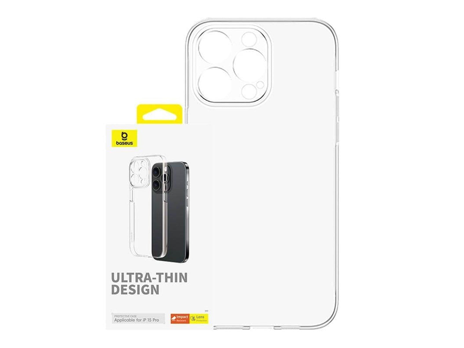 Baseus Phone Case for iPhone 15 Pro  OS-Lucent Series (Clear)