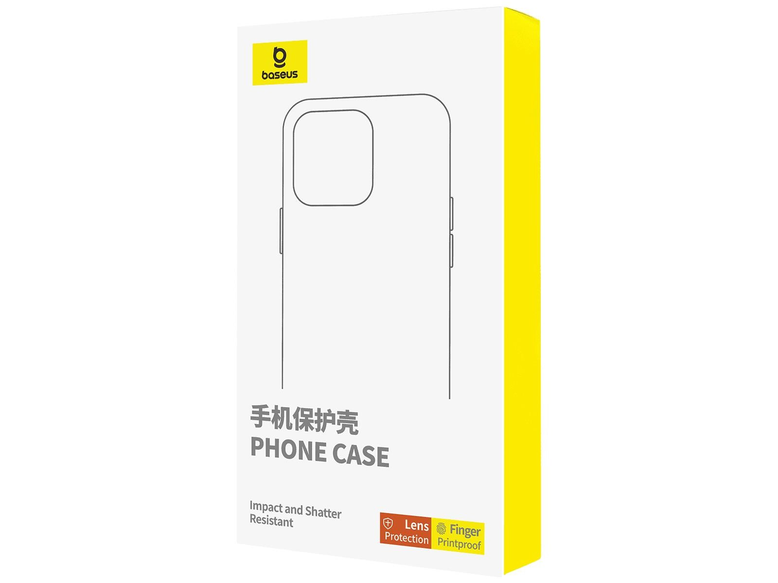Baseus Magnetic Phone Case for iPhone 15 Plus  OS-Lucent Series (Clear)