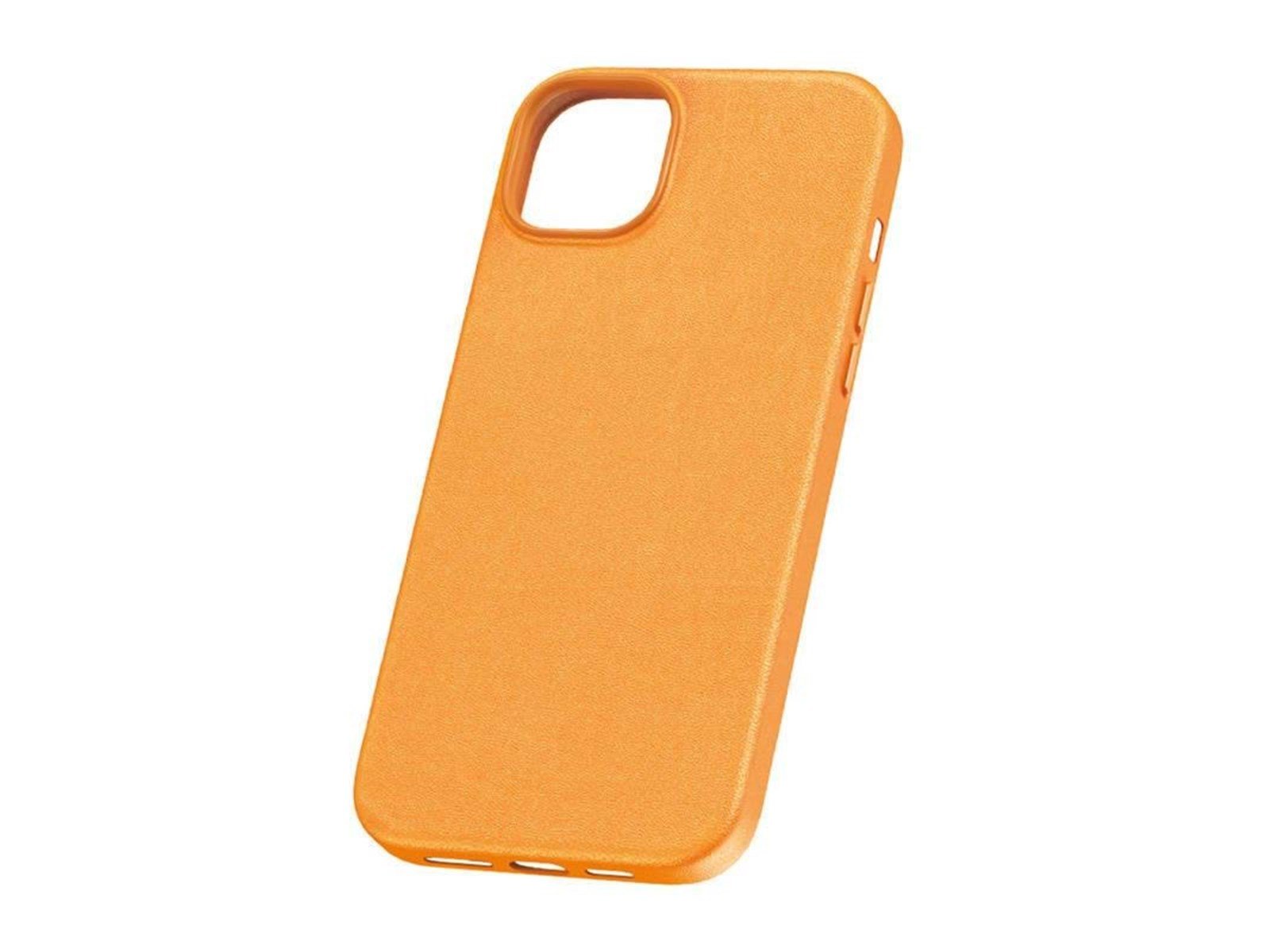 Baseus Phone Case for iPhone 15 Pro  Fauxther Series (Orange)