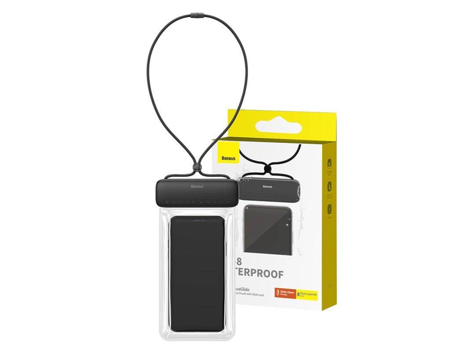 Baseus Waterproof phone case  AquaGlide (black)