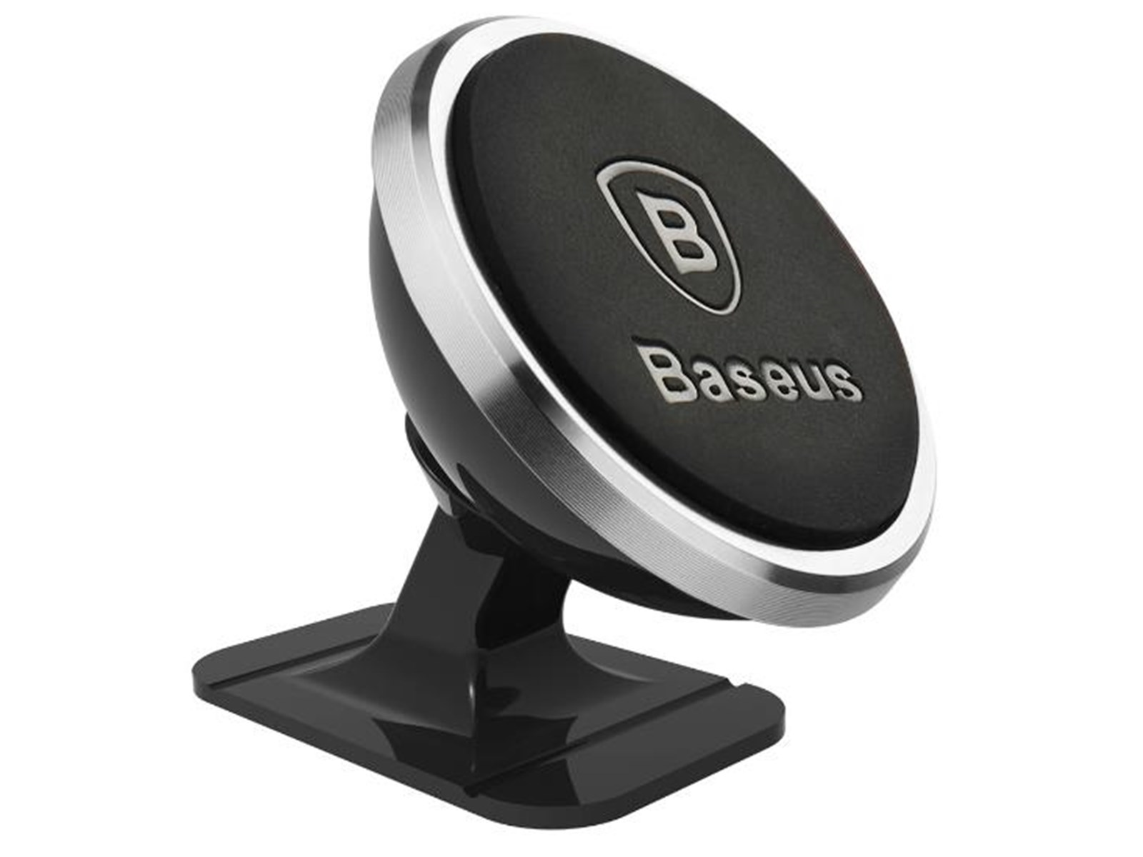 Baseus Magnetic car holder for smartphone (silver)