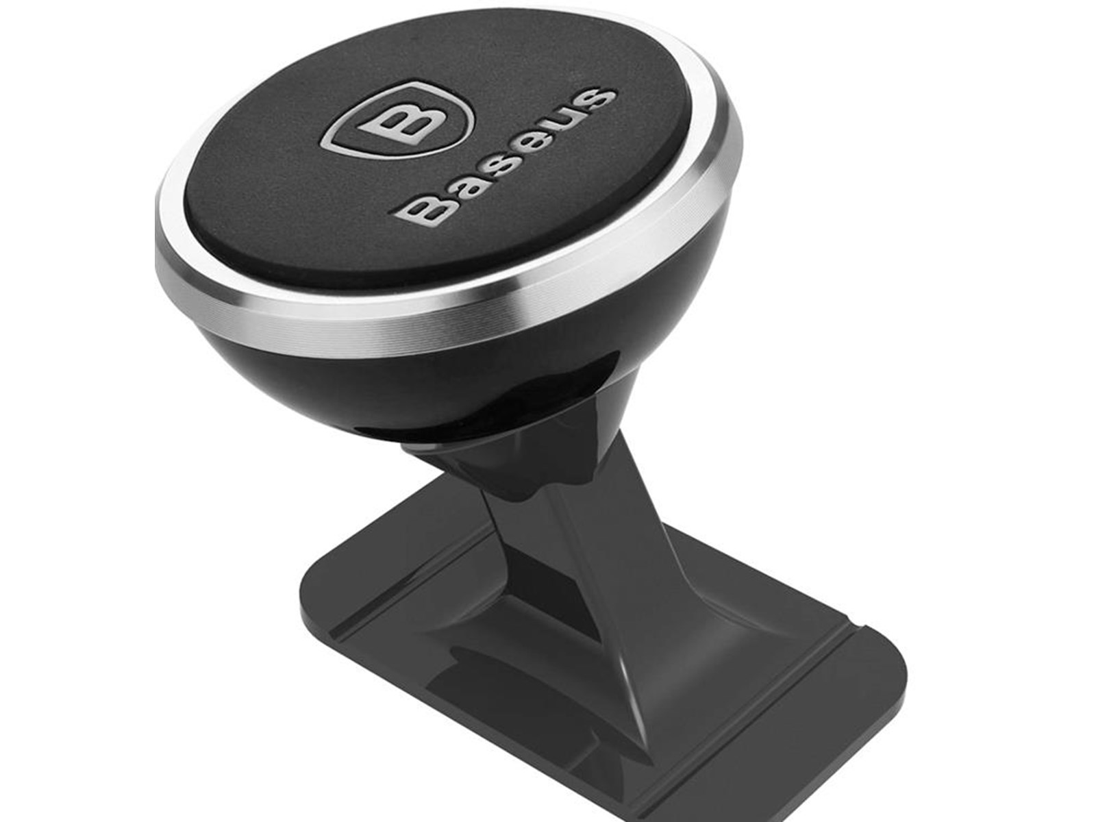 Baseus Magnetic car holder for smartphone (silver)
