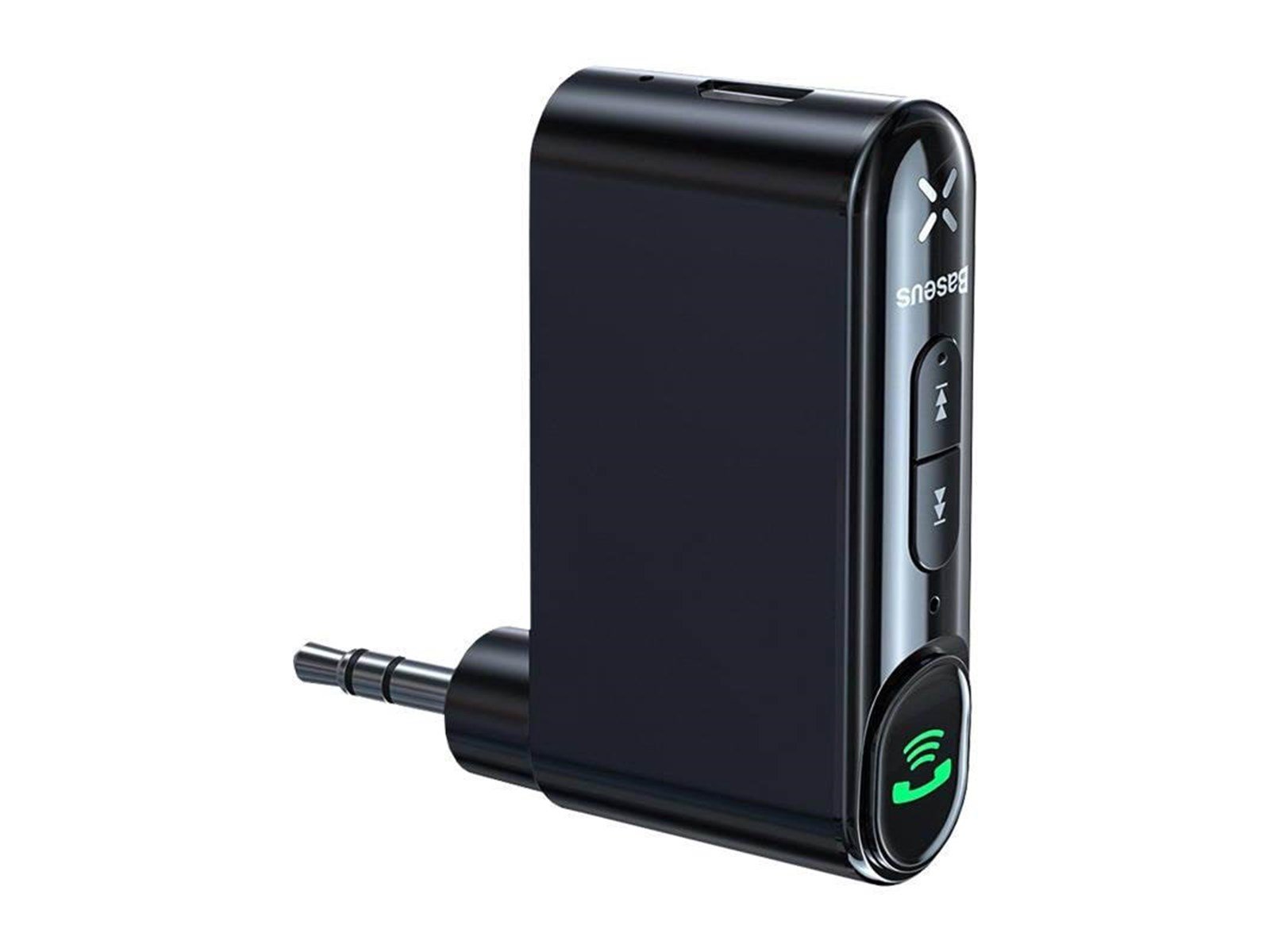 Baseus Qiyin AUX Car Bluetooth Receiver Black