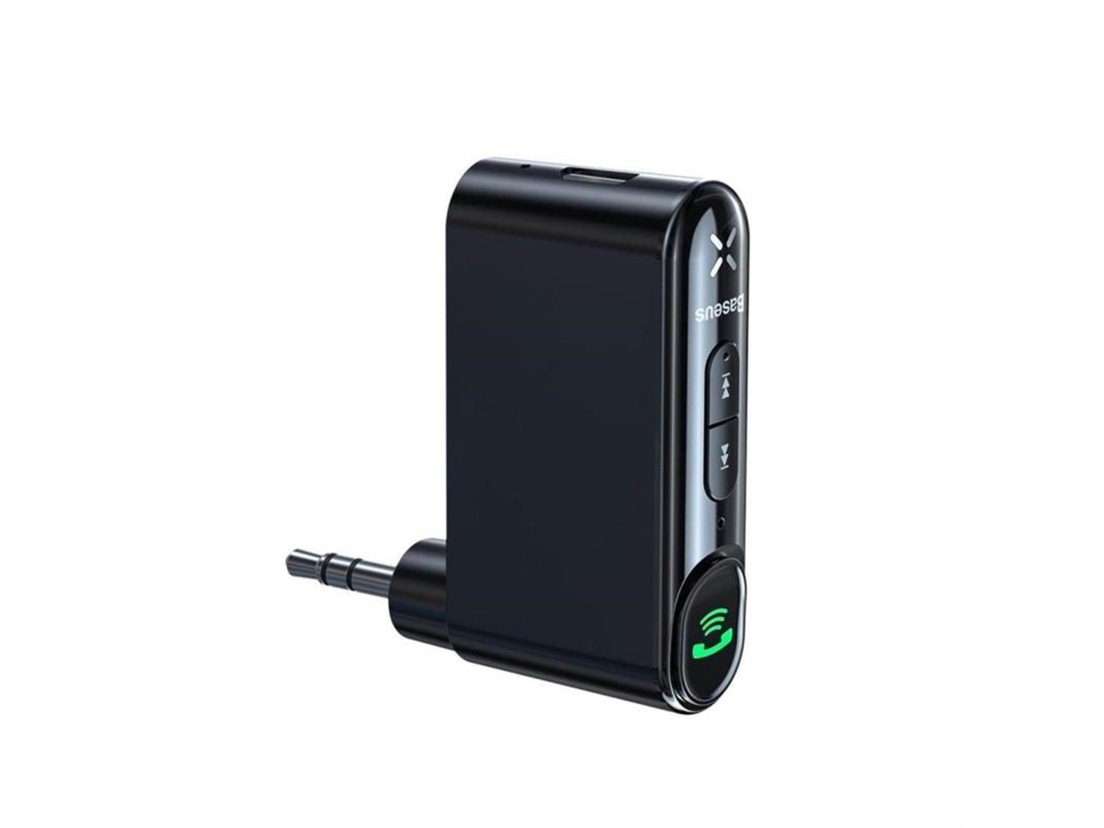 Baseus Qiyin AUX Car Bluetooth Receiver Black