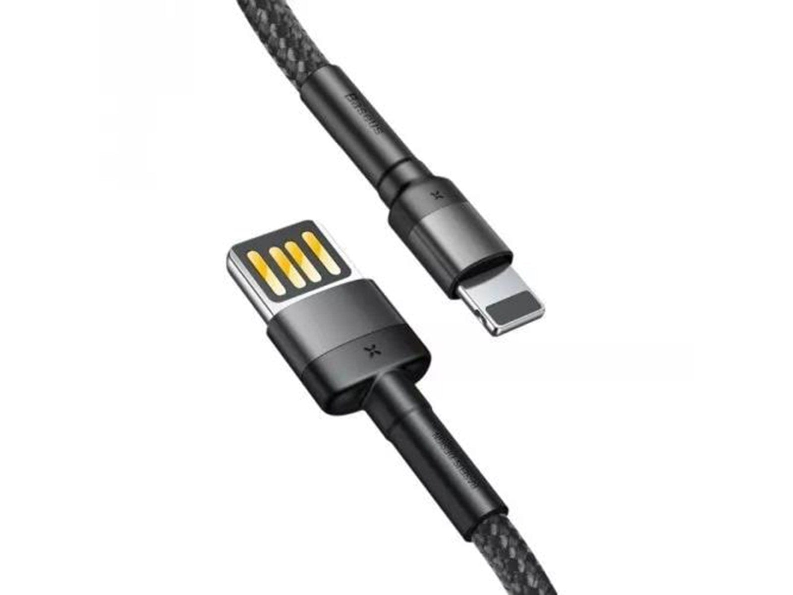 Baseus Cafule Double-sided USB Lightning Cable 1.5A 2m (Gray+Black)