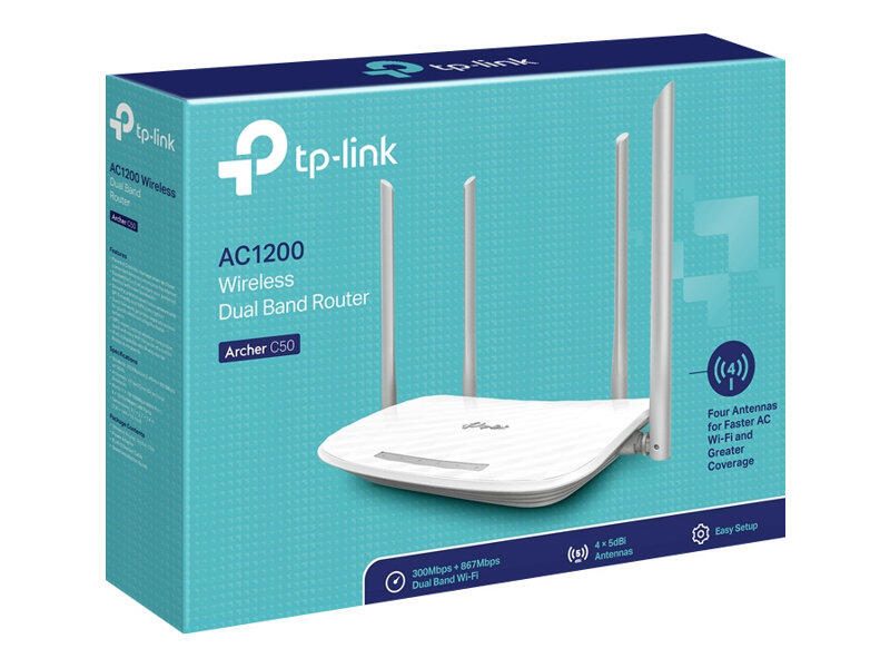 TP-LINK Archer C50 AC1200 V.3 Dualband WLAN Router