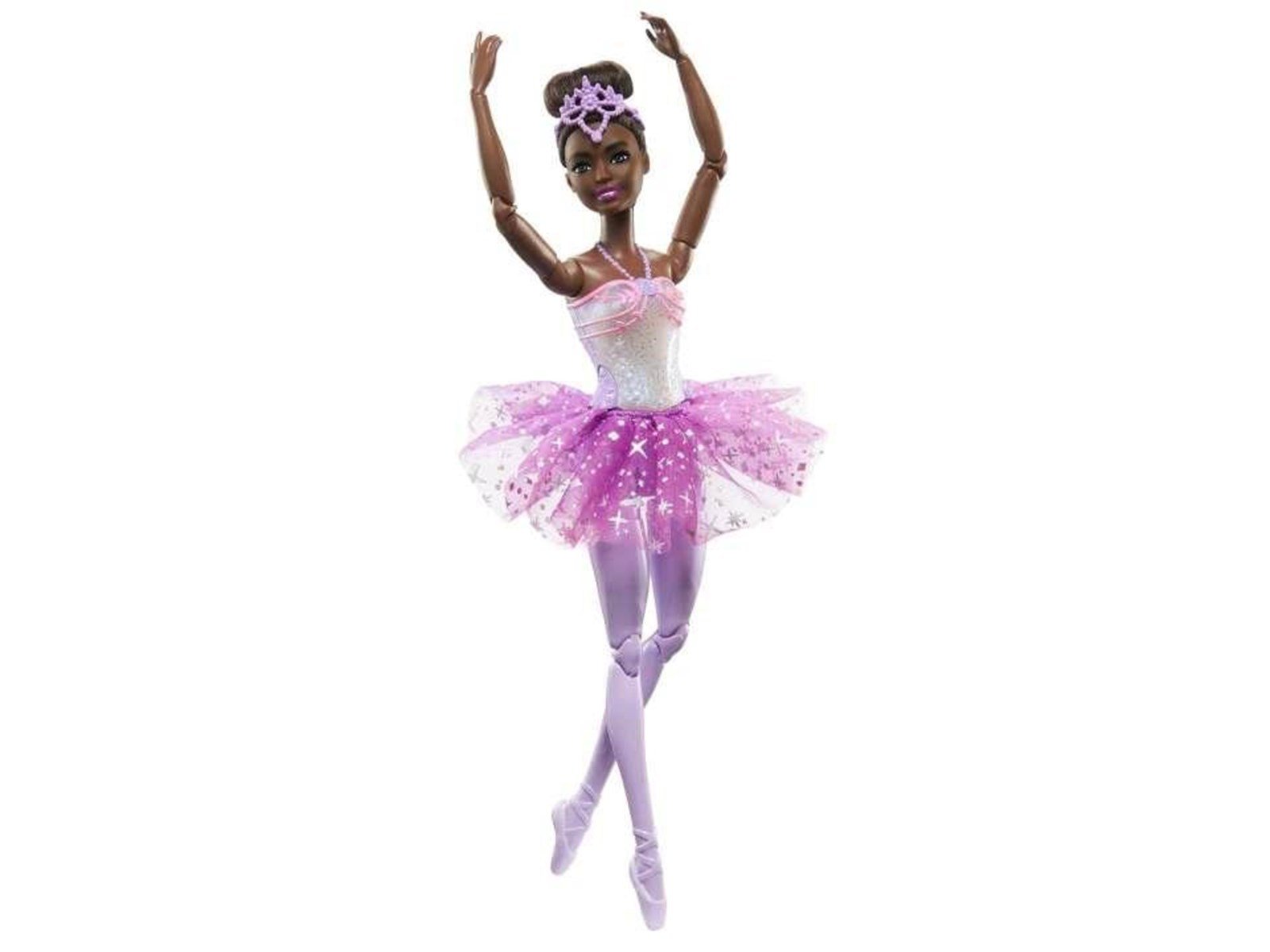 Barbie Doll | Magical Ballerina Doll | Black Hair | Light-Up Feature