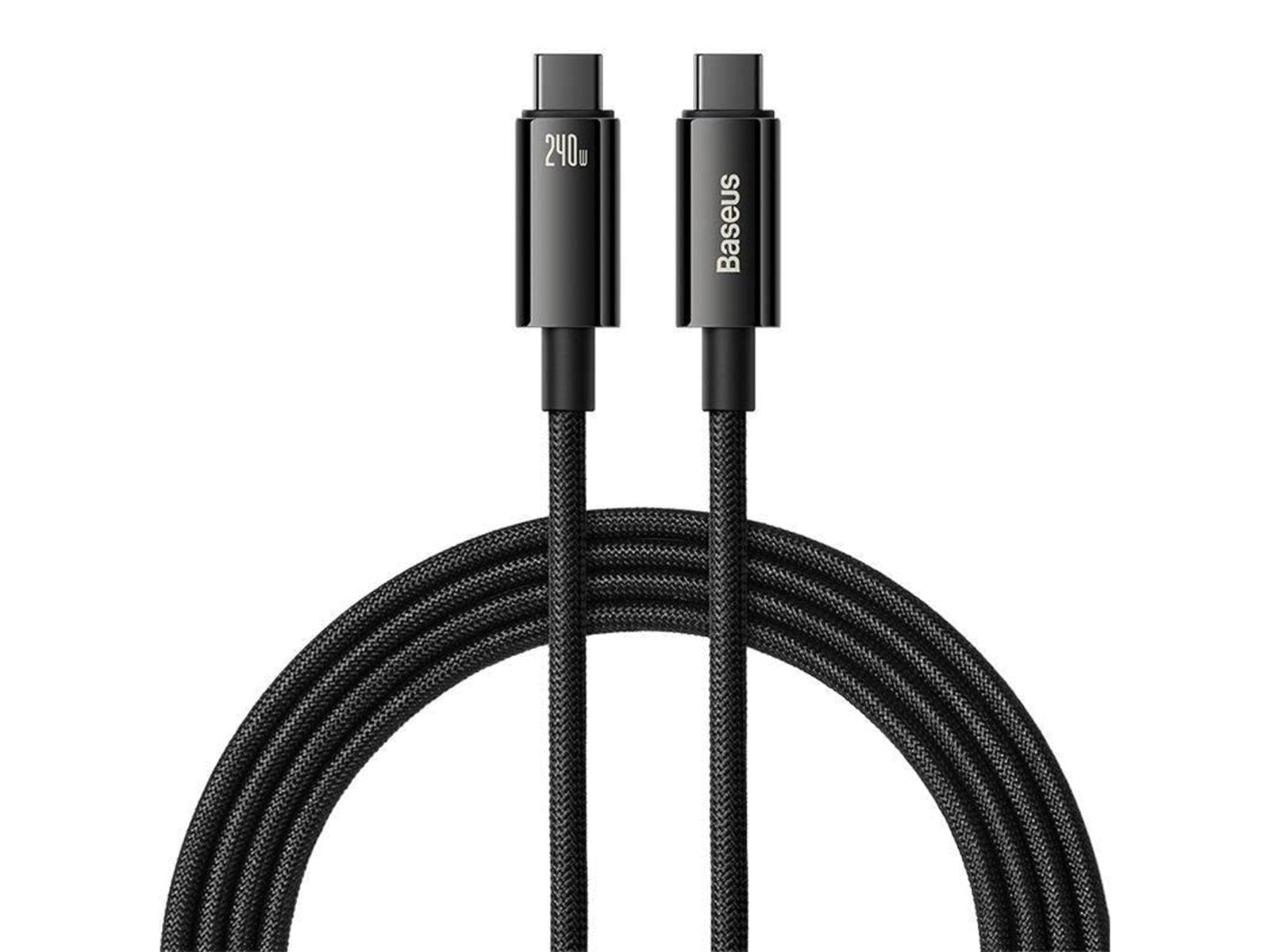 Baseus USB-C to USB-C cable  Tungsten Gold 240W 2 m (black)