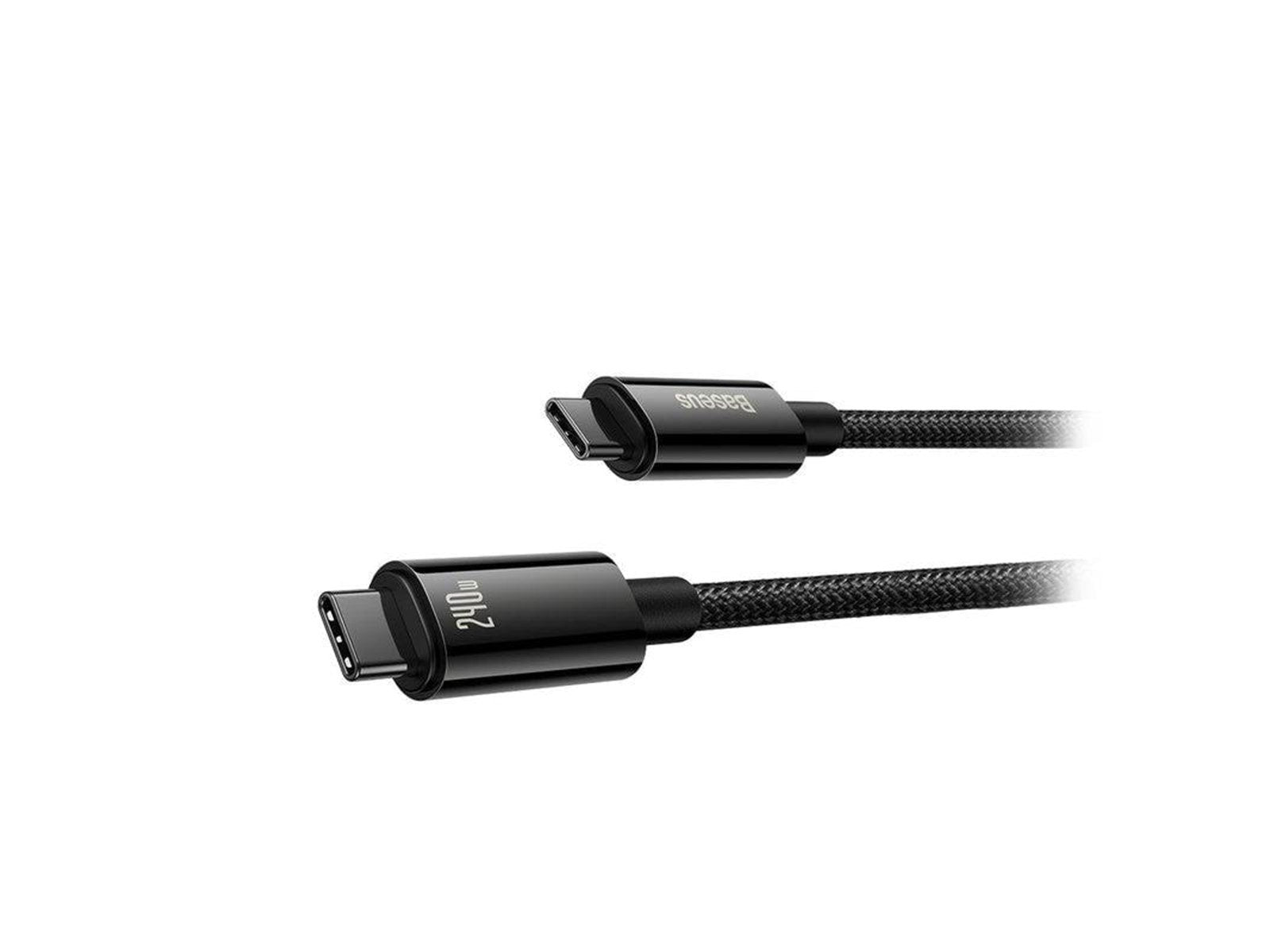 Baseus USB-C to USB-C cable  Tungsten Gold 240W 2 m (black)