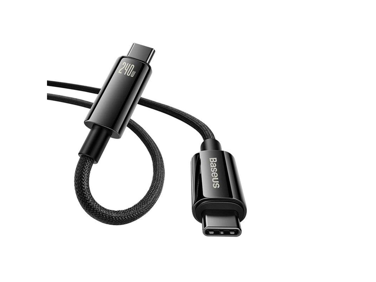 Baseus USB-C to USB-C cable  Tungsten Gold 240W 2 m (black)
